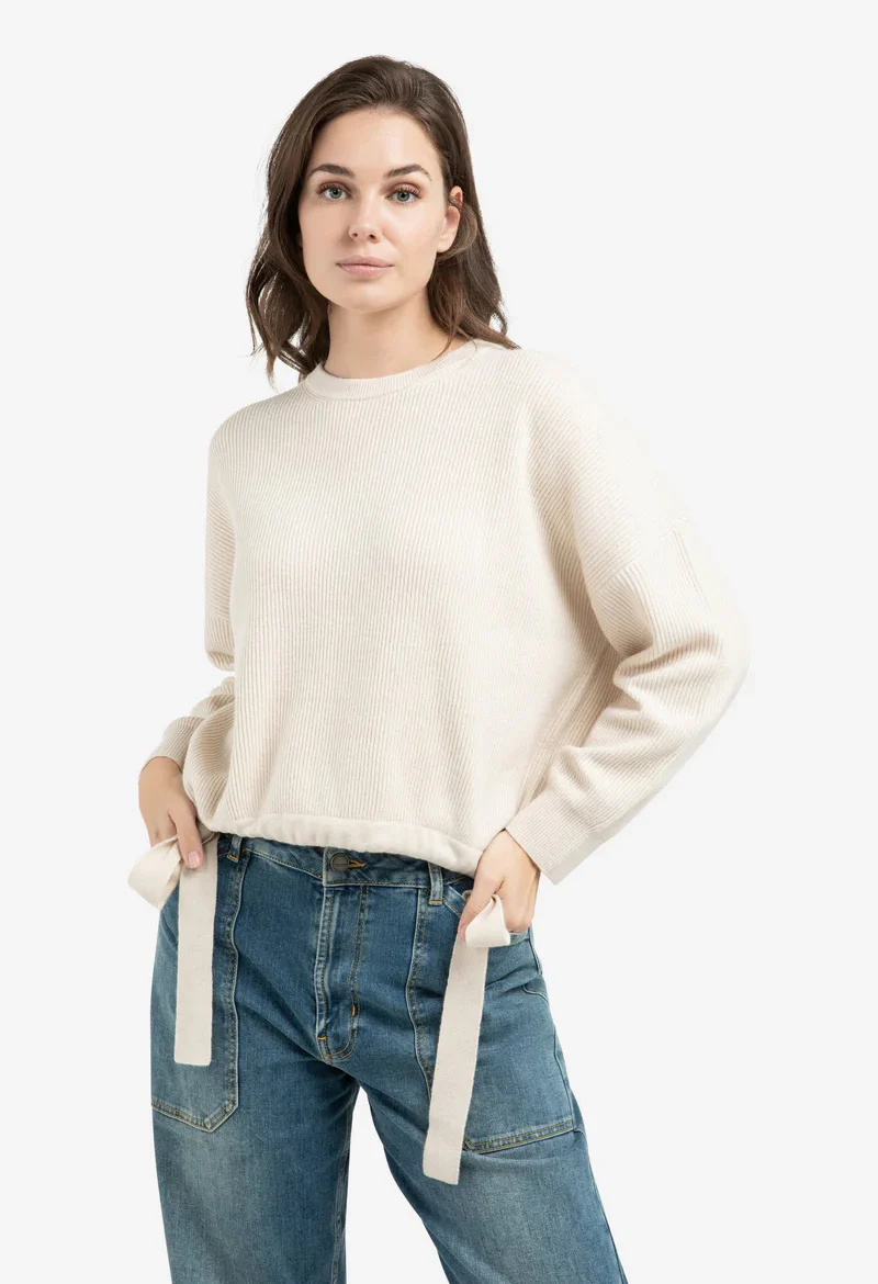 Tie Detail Knit Jumper - Image 6