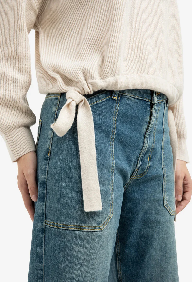 Tie Detail Knit Jumper - Image 8