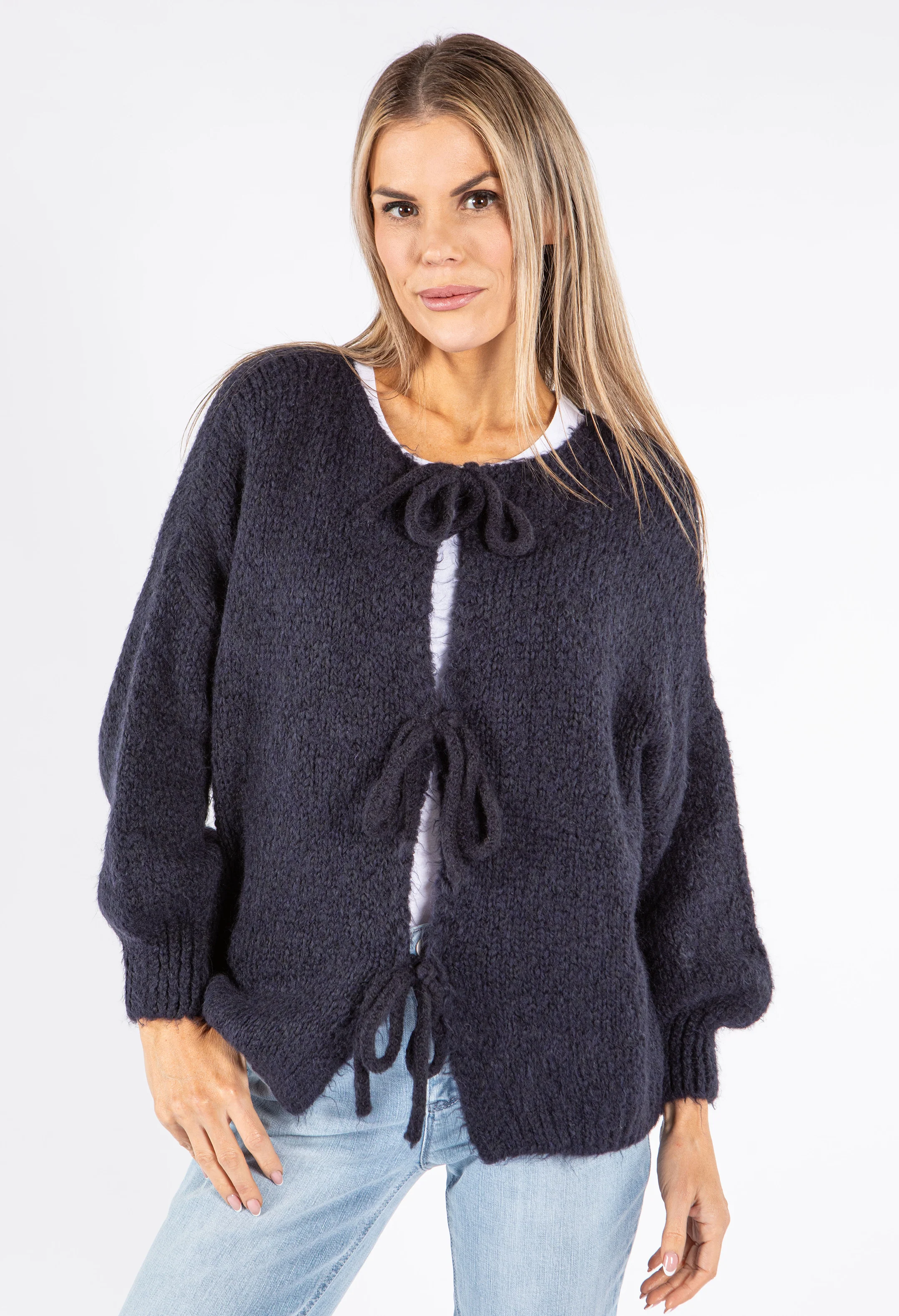 Tie Knit Cardigan - Image 5