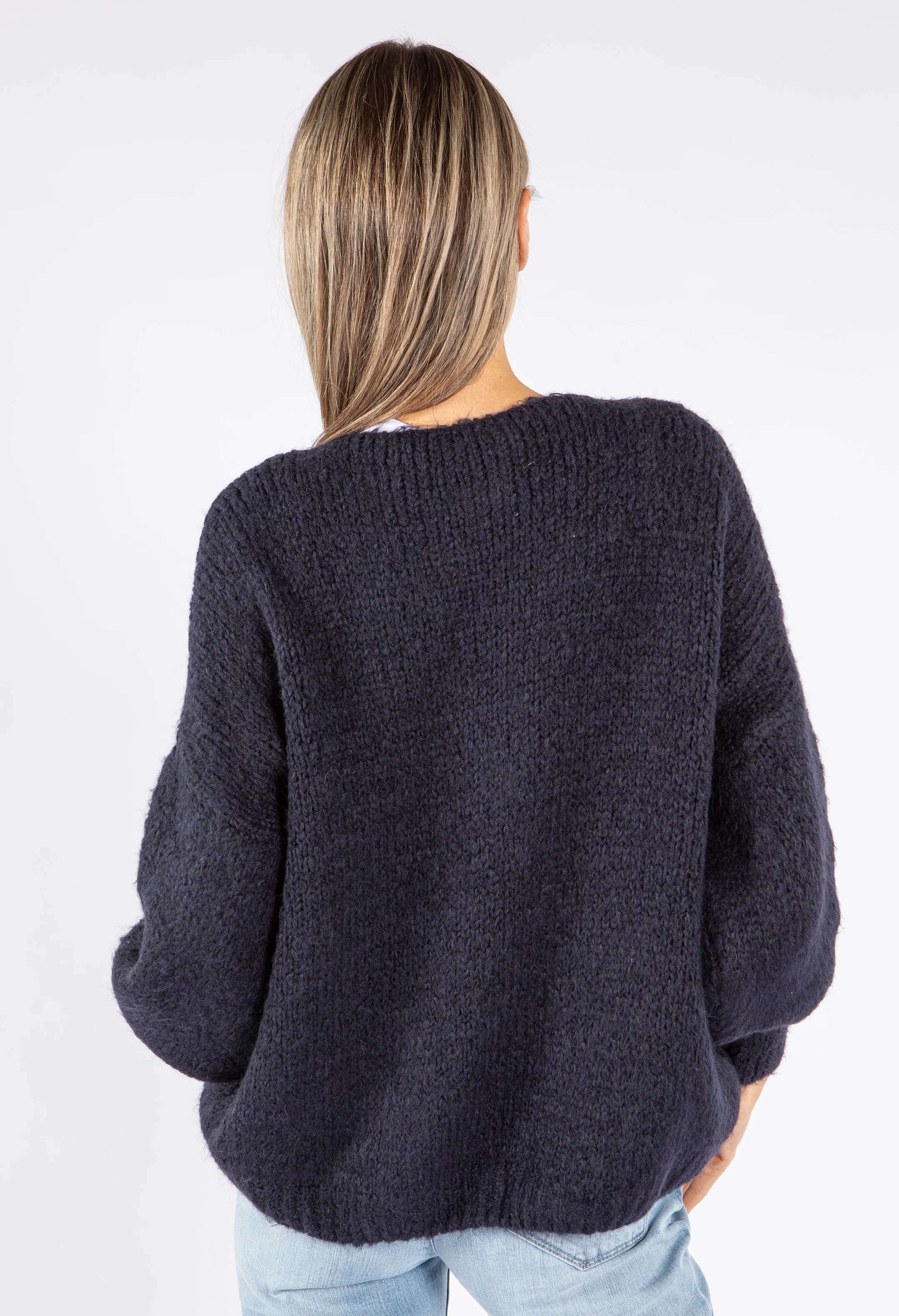 Tie Knit Cardigan - Image 8
