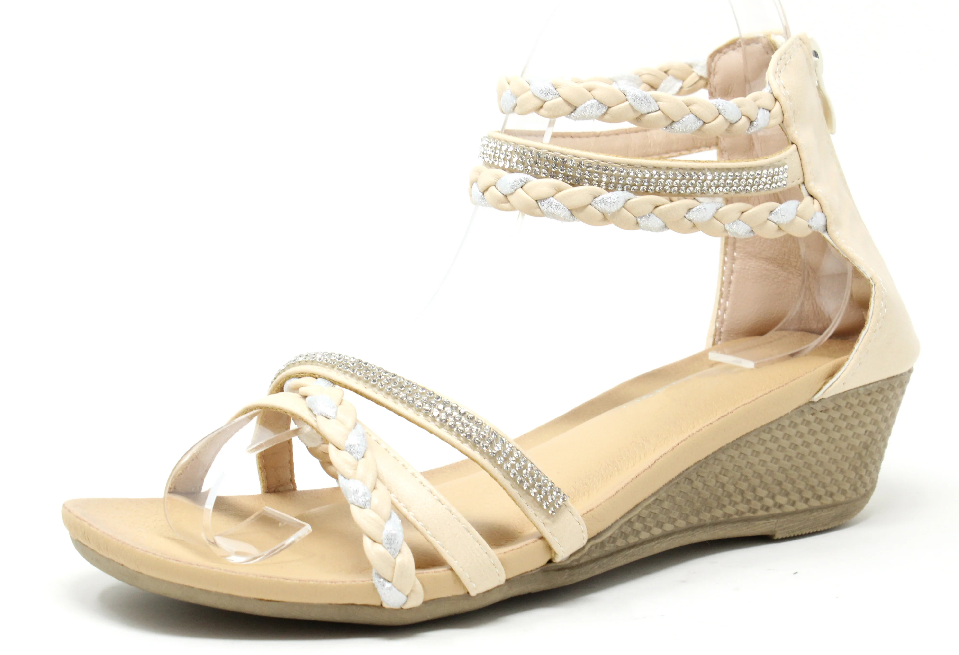 Triple Strap Sandal