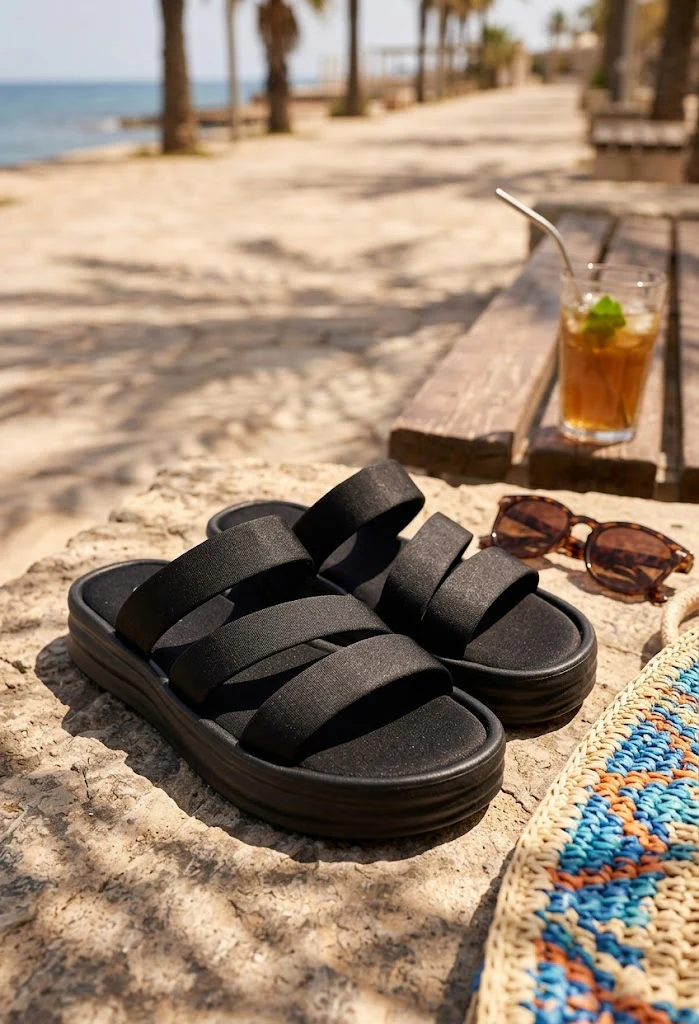 Triple Strap Sandal - Image 3