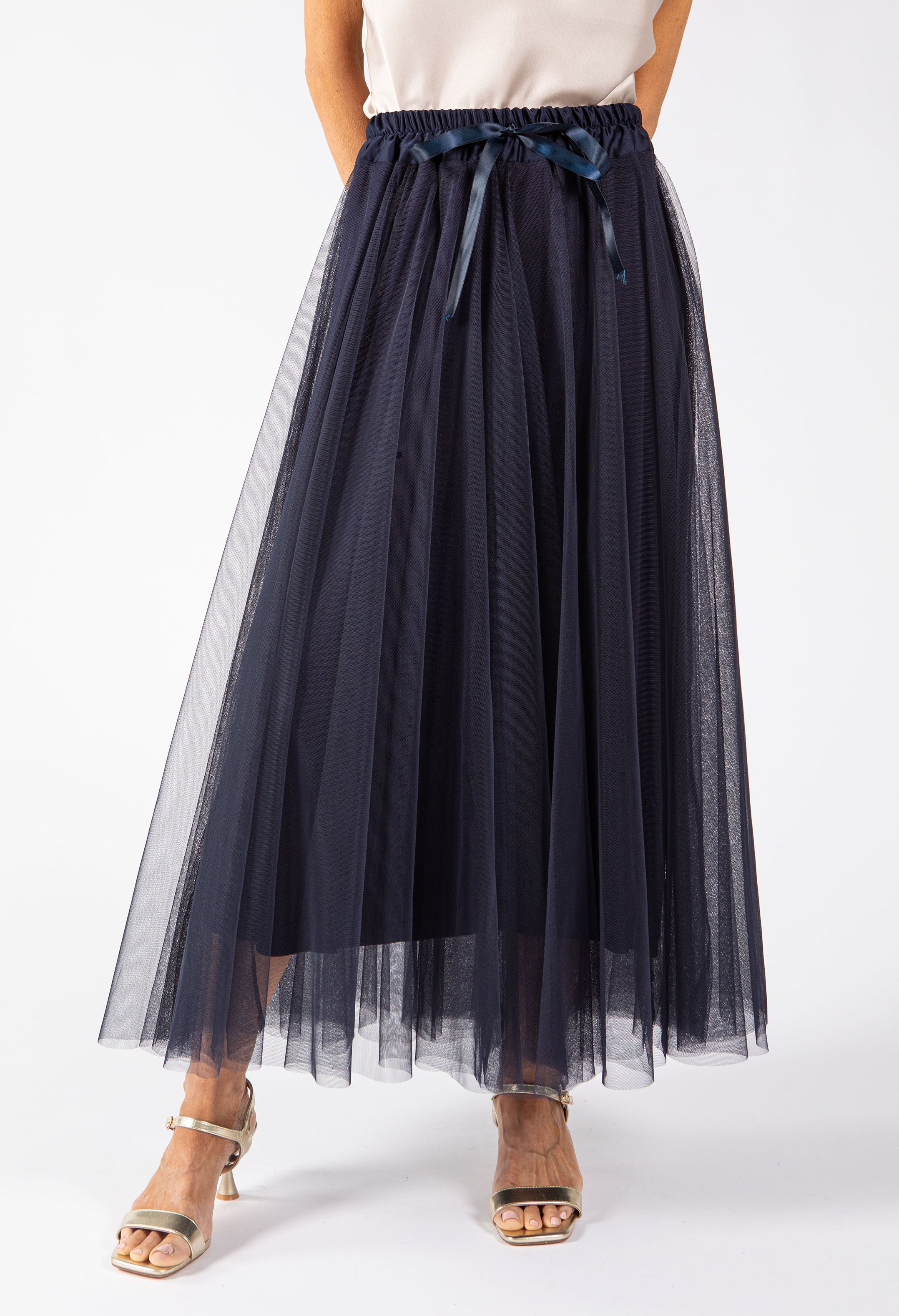 Tulle Midi Skirt - Image 16