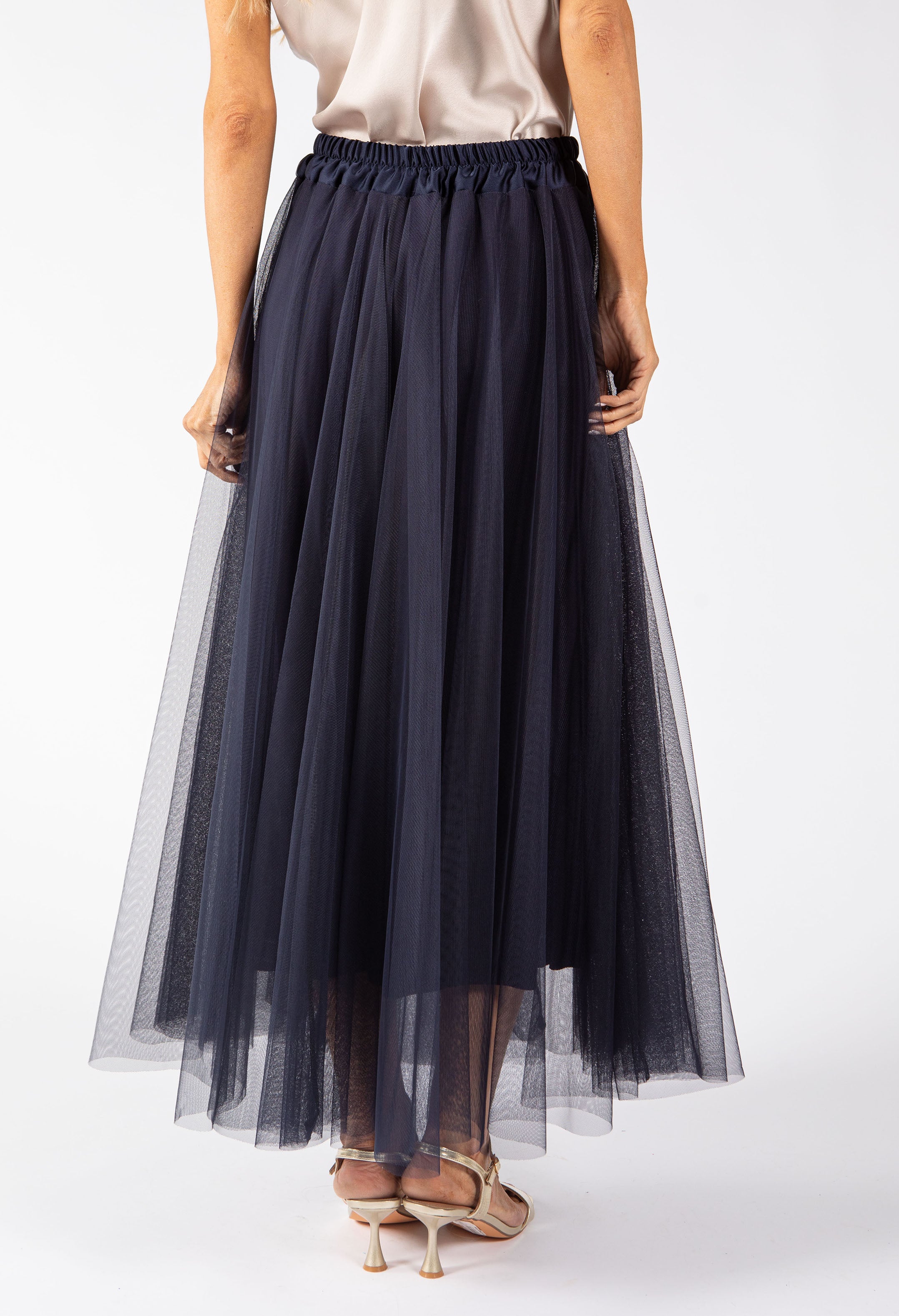 Tulle Midi Skirt - Image 19