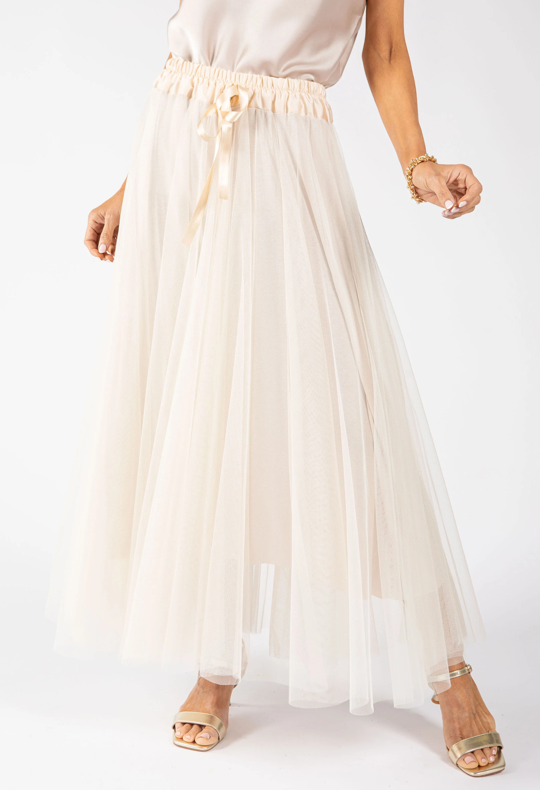 Tulle Midi Skirt - Image 3