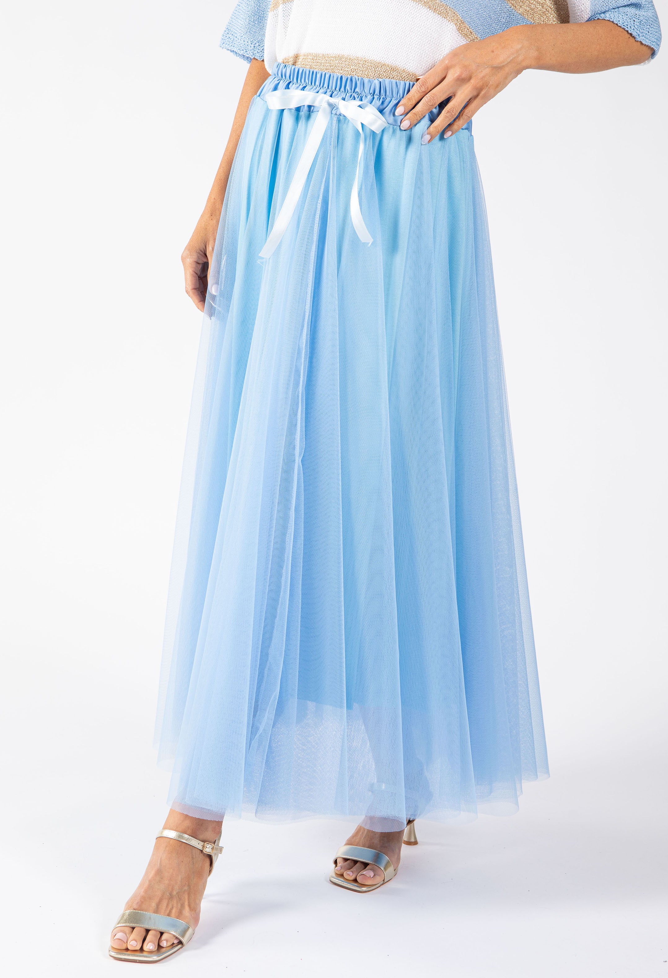 Tulle Midi Skirt - Image 9