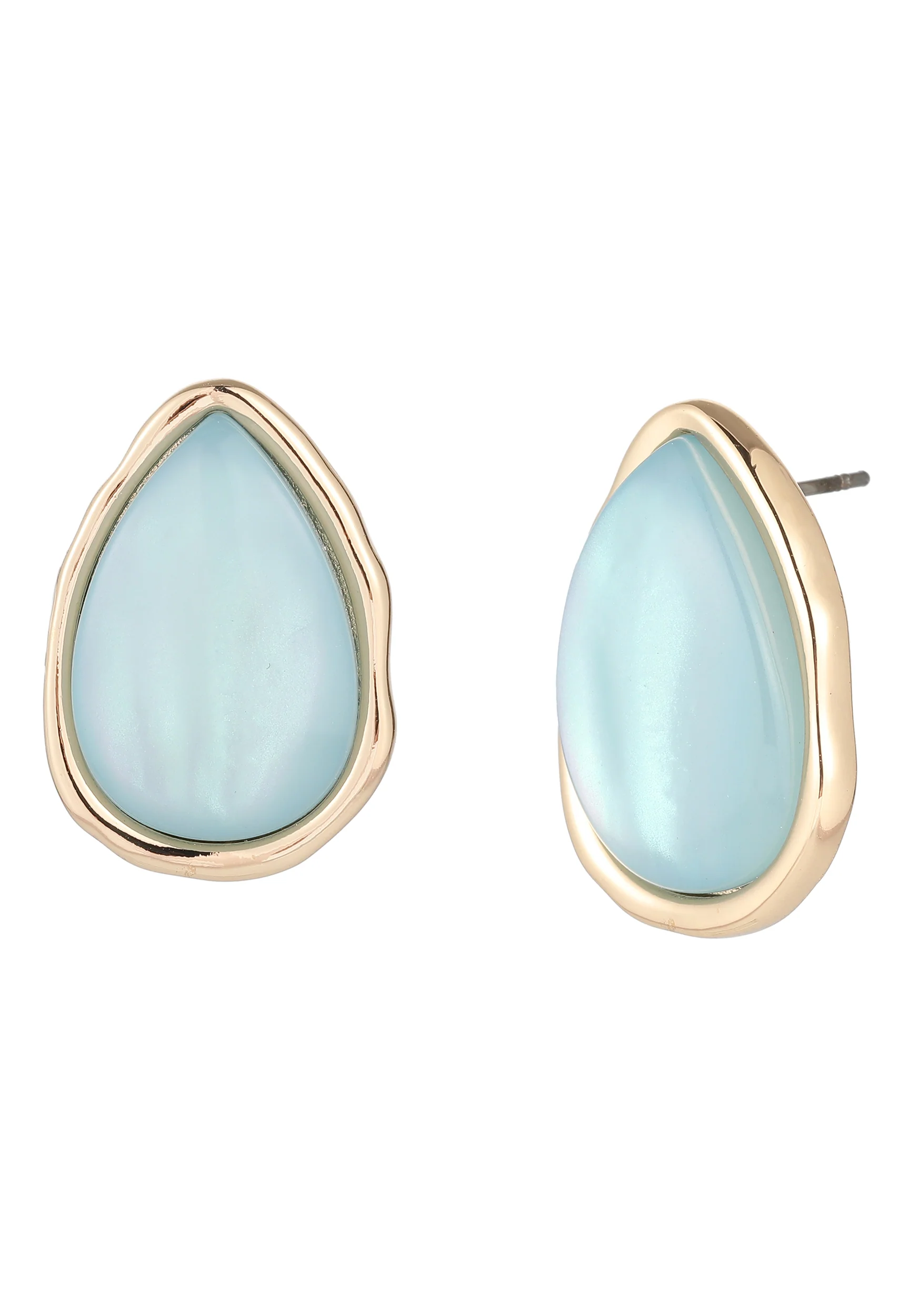 Turquoise Teardrop Earrings - Image 2