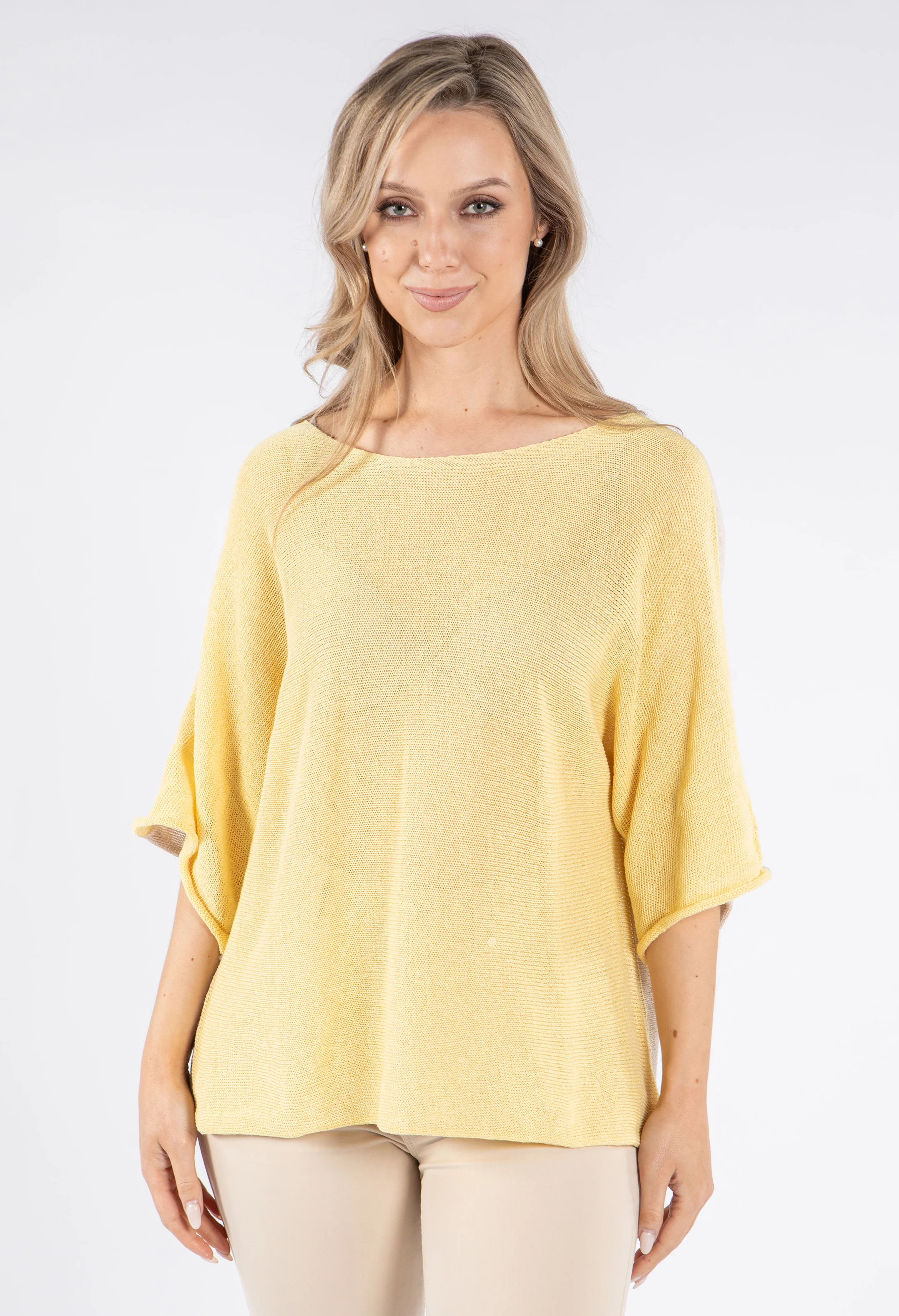Two Tone Knit Jumper - Image 12