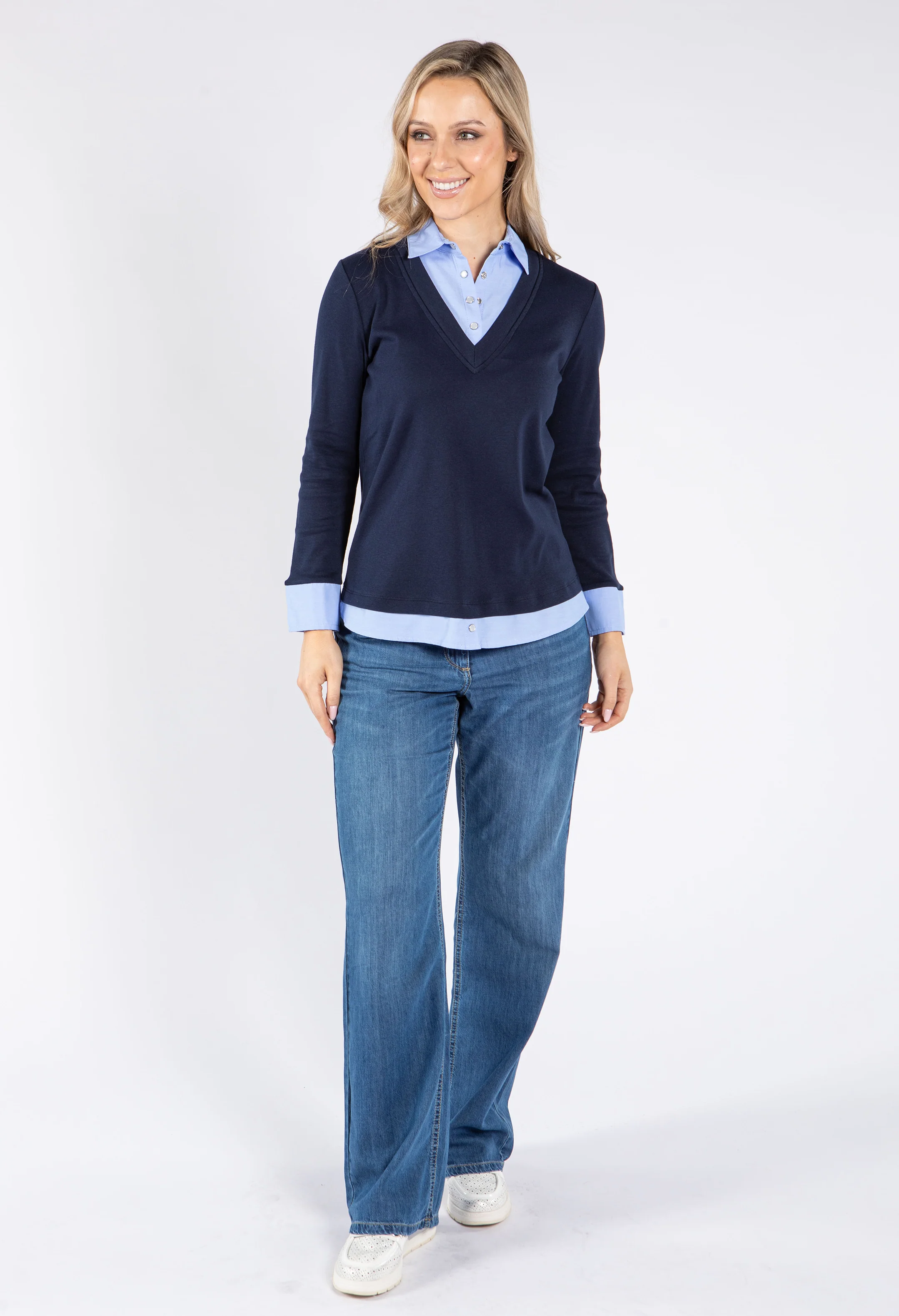 Two in One Detailed Shirt - Image 3