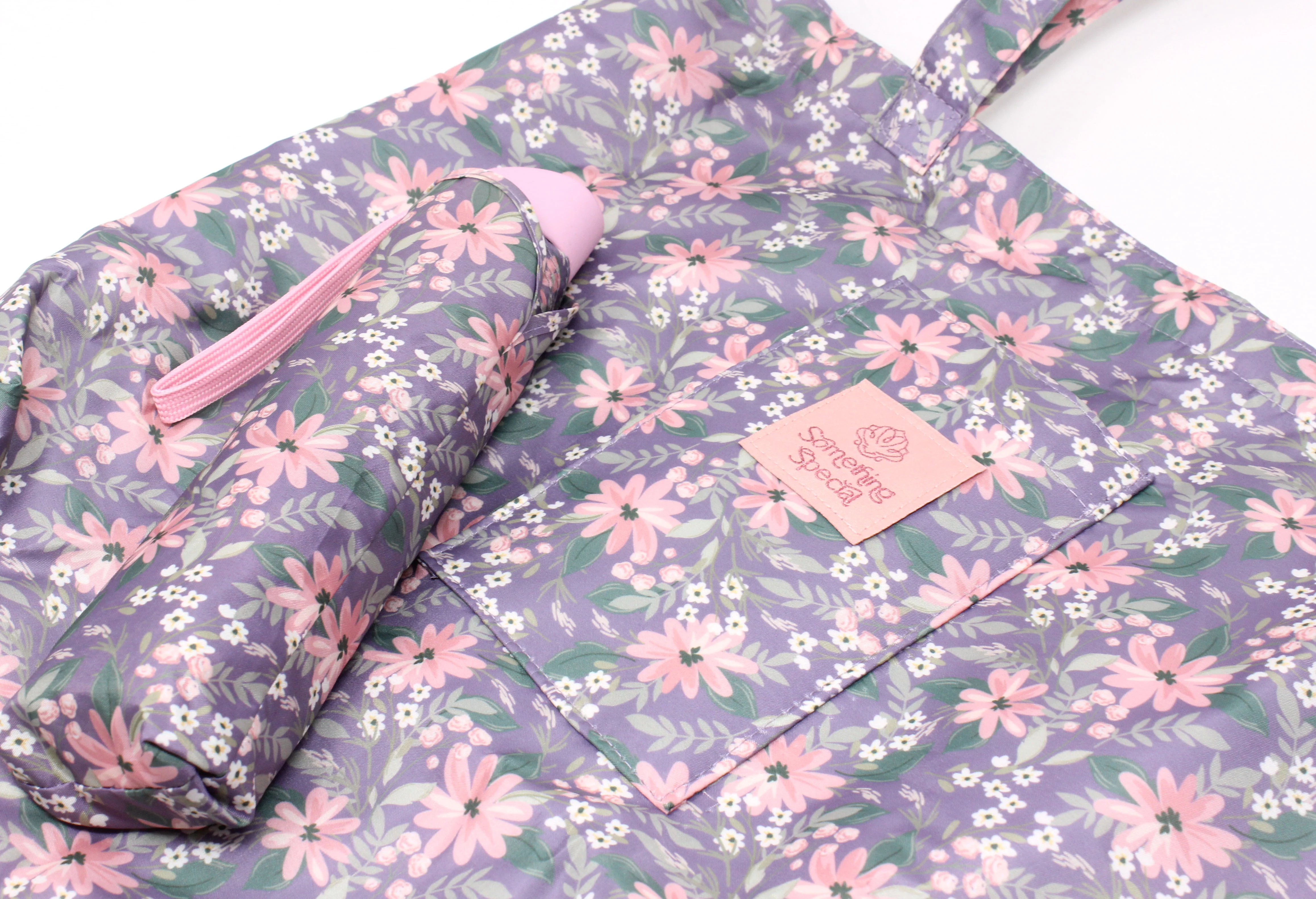 Umbrella & Shopper Tote Bag Set - Image 13