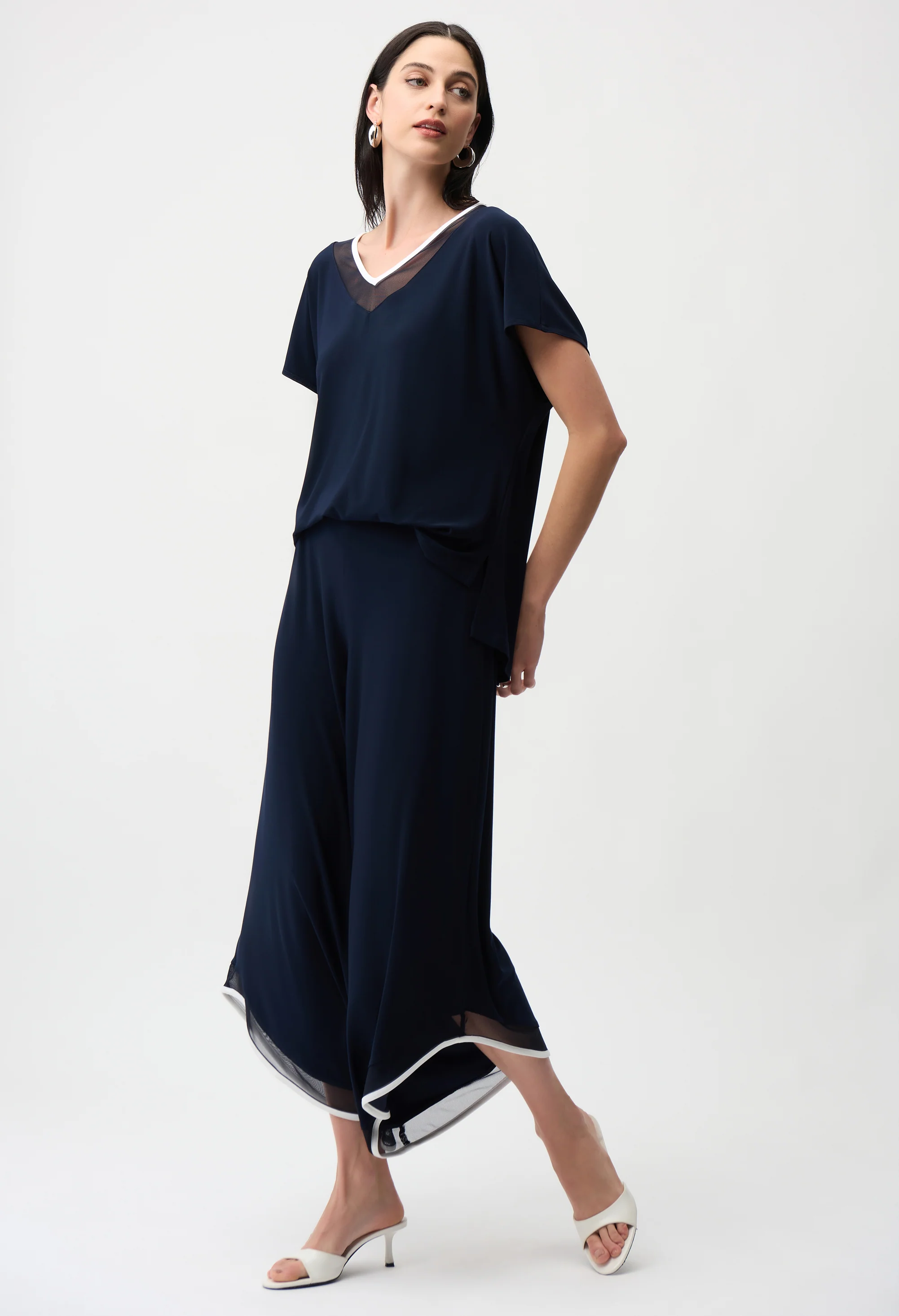 V-Neck Jumpsuit