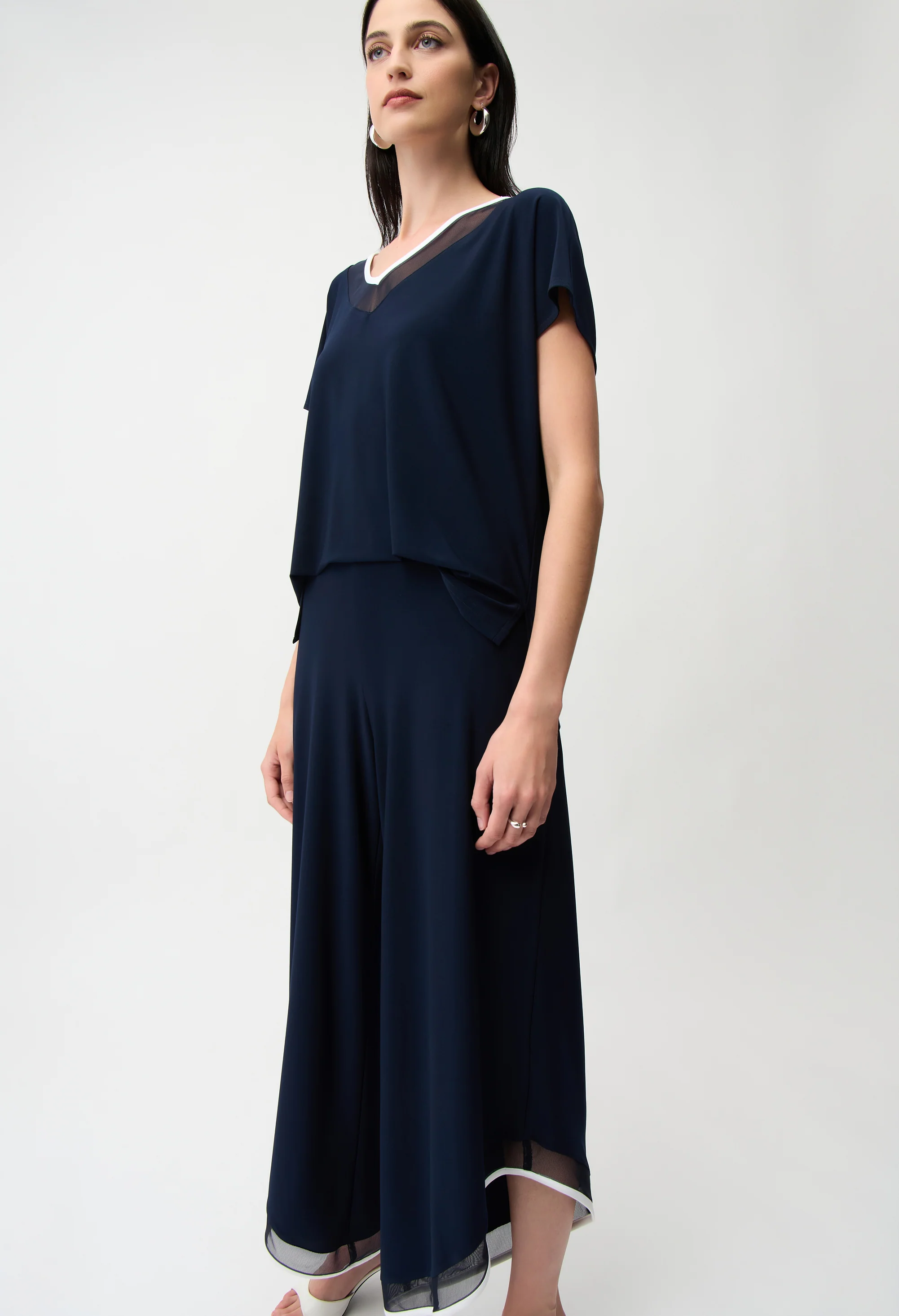 V-Neck Jumpsuit - Image 2