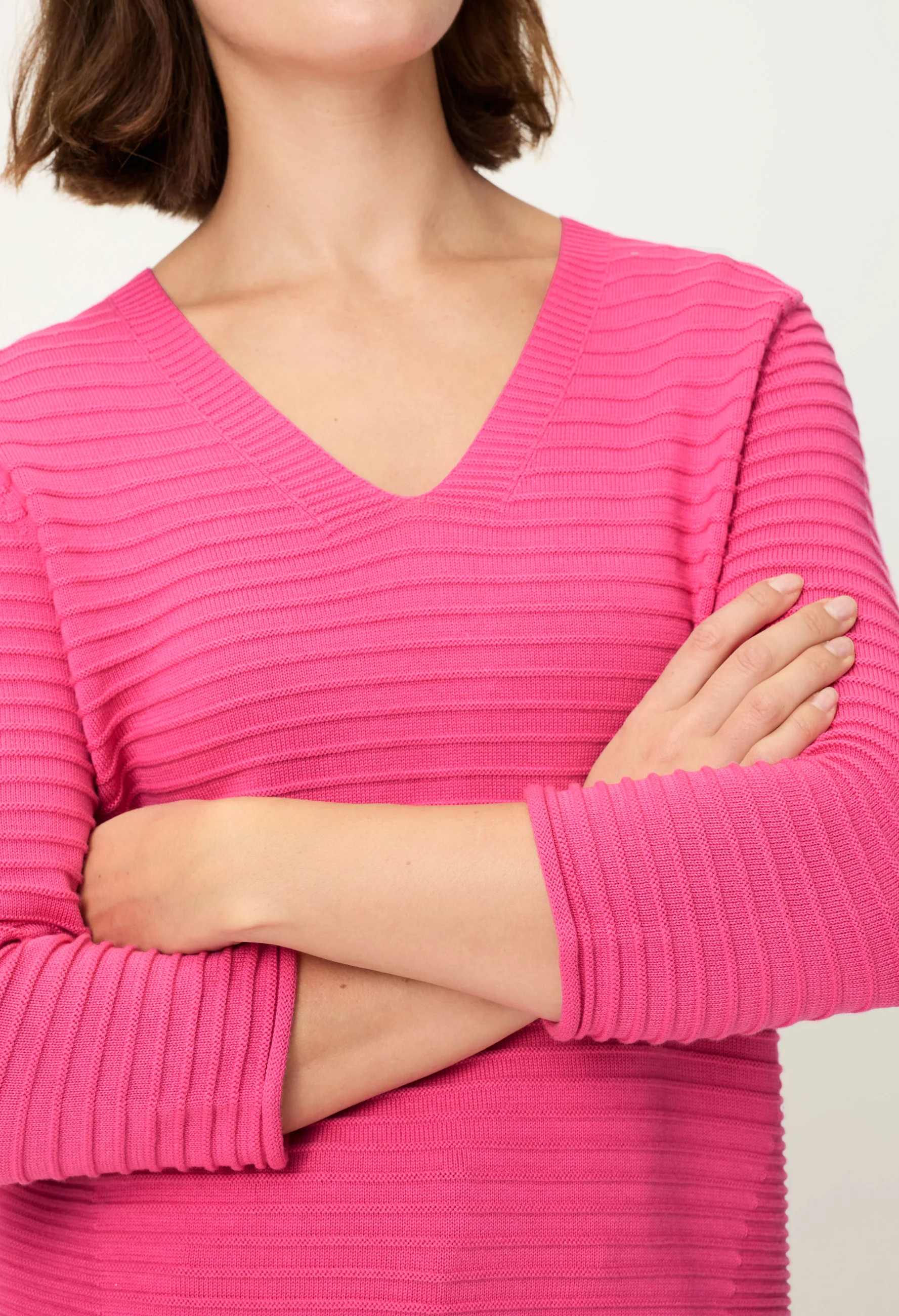 V-Neck Knit Jumper - Image 3