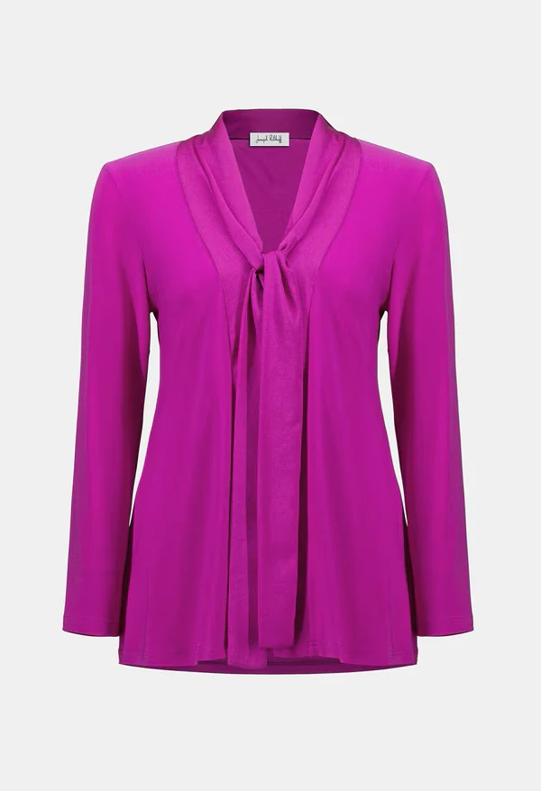 V-Neck Office Blouse - Image 4