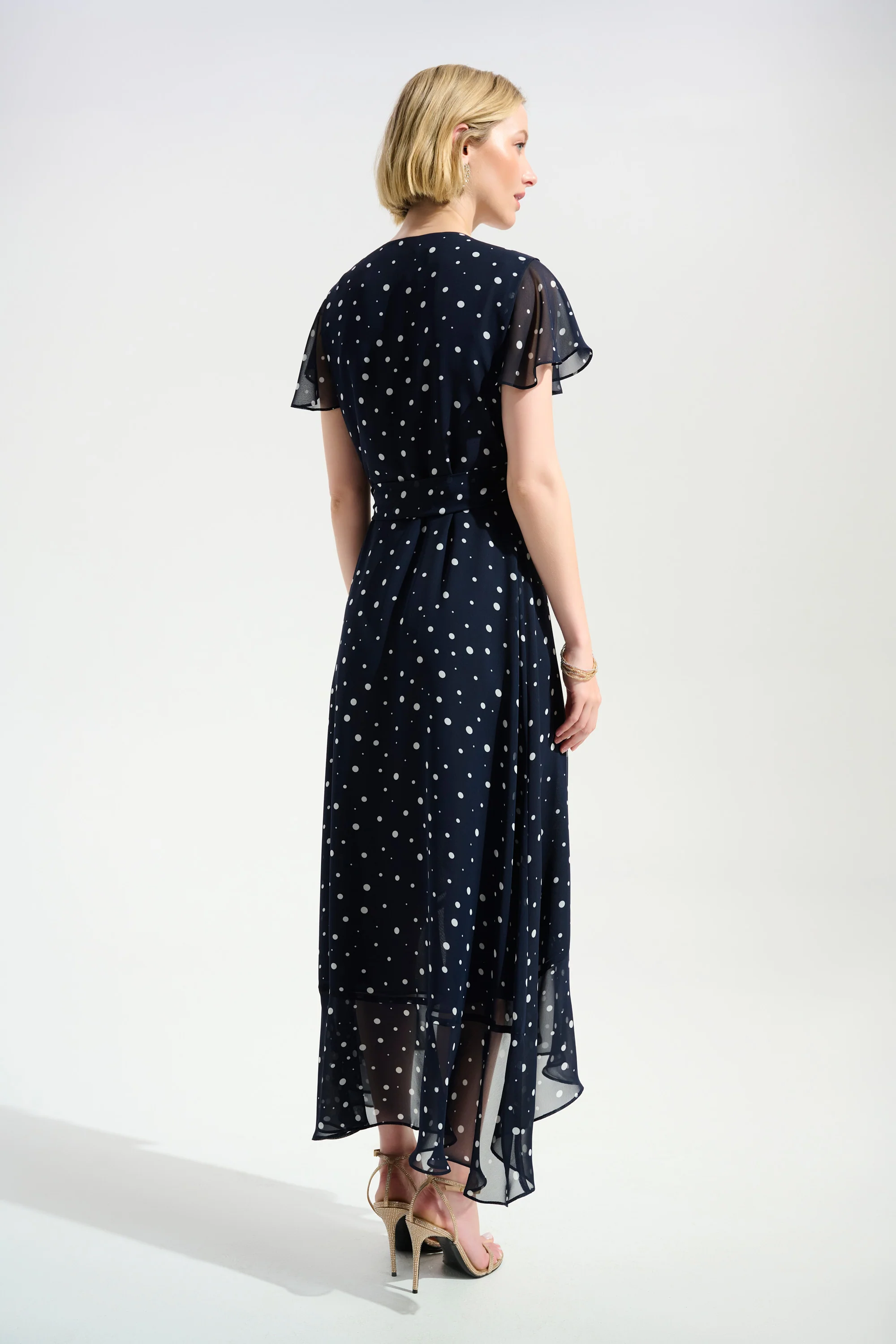 V-neck Wrap Dress - Image 7