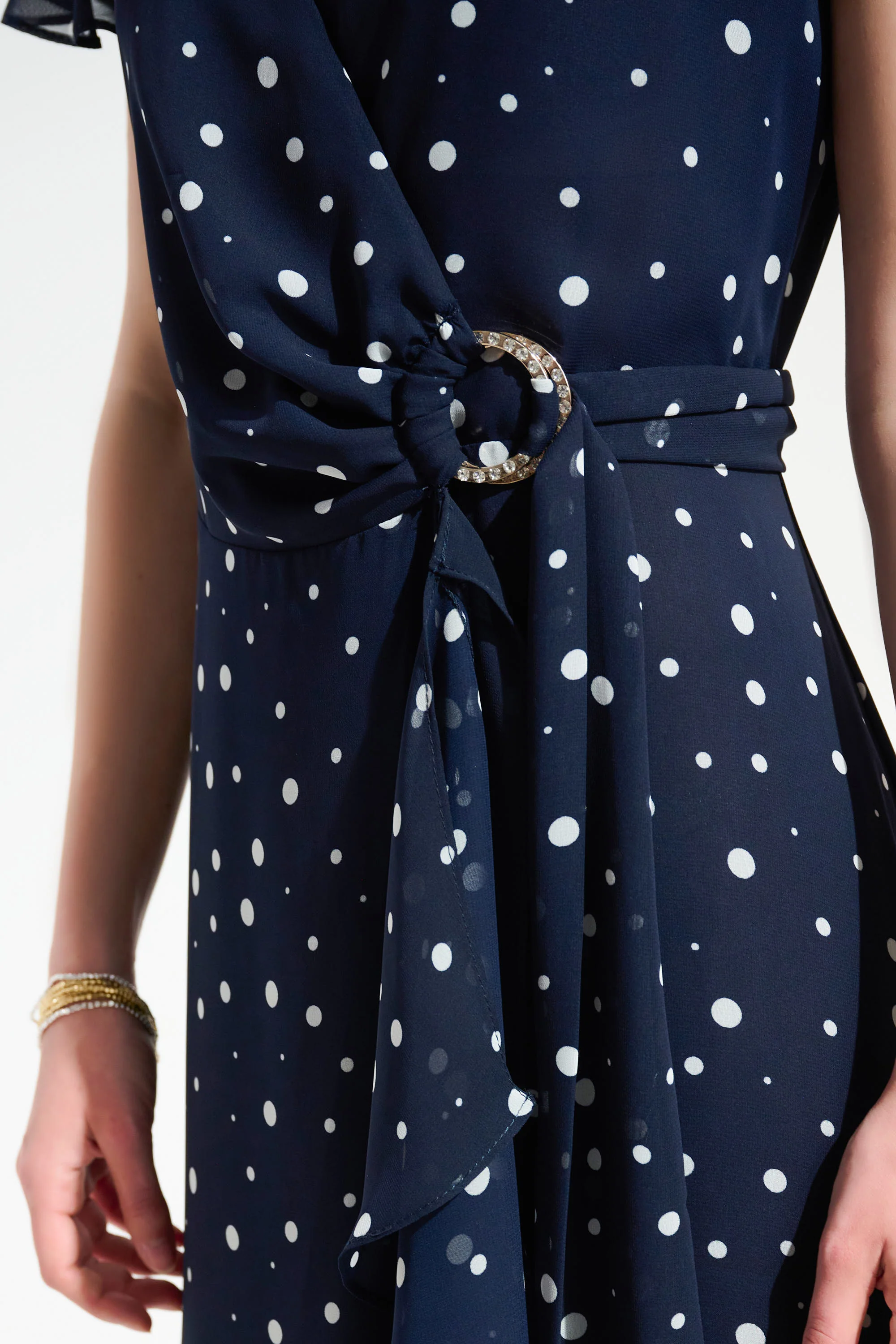 V-neck Wrap Dress - Image 9