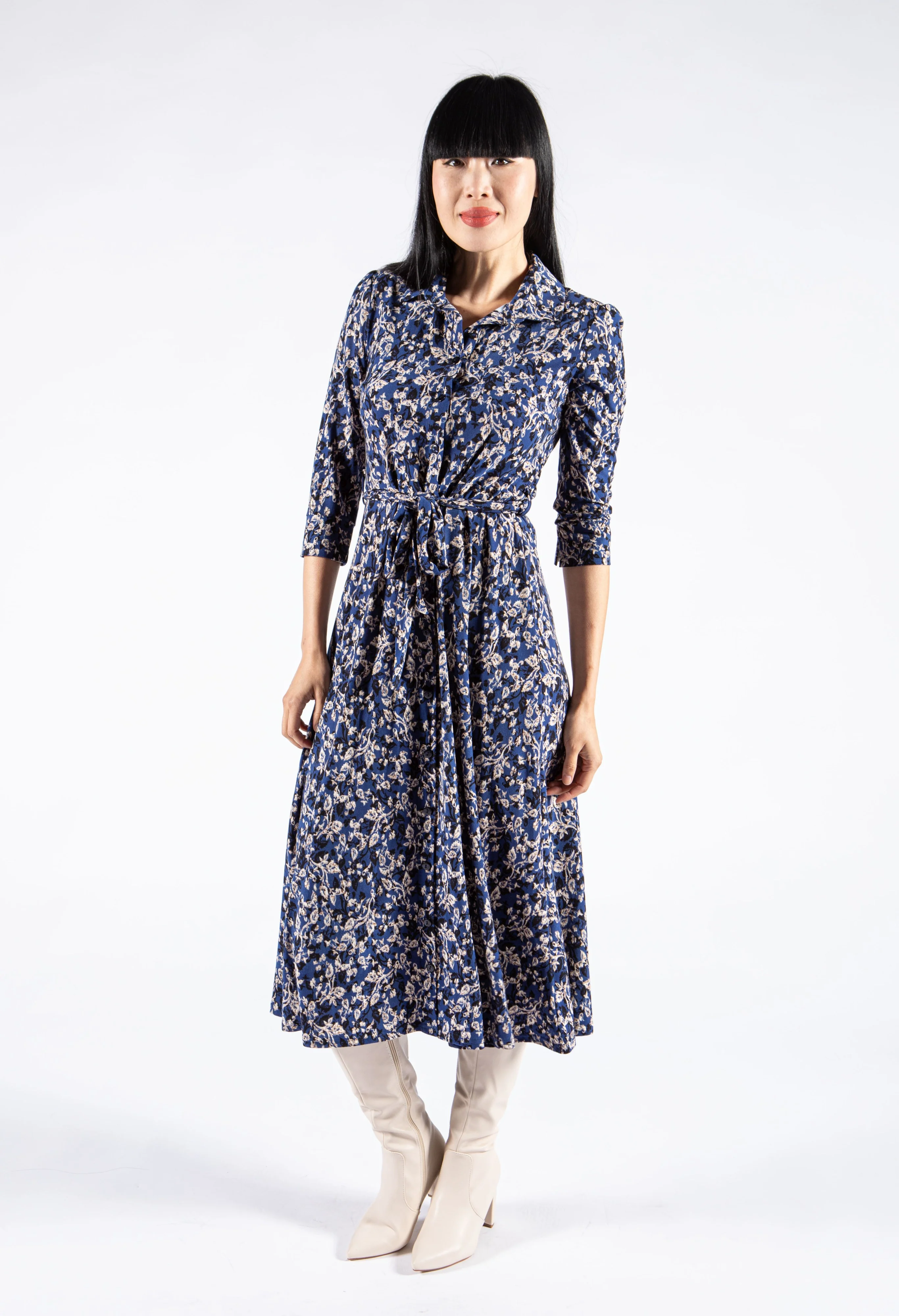 Vine Printed Dress - Image 2