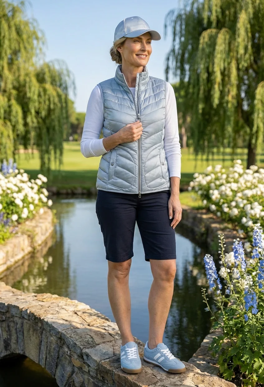 Wadding Quilted Gilet - Image 7