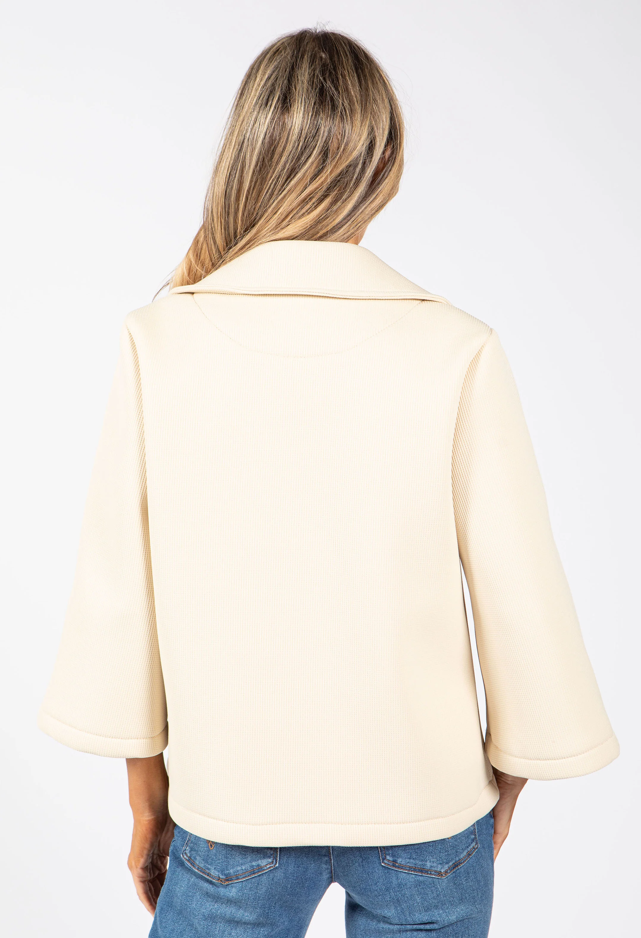 Waffle Texture Jacket - Image 12
