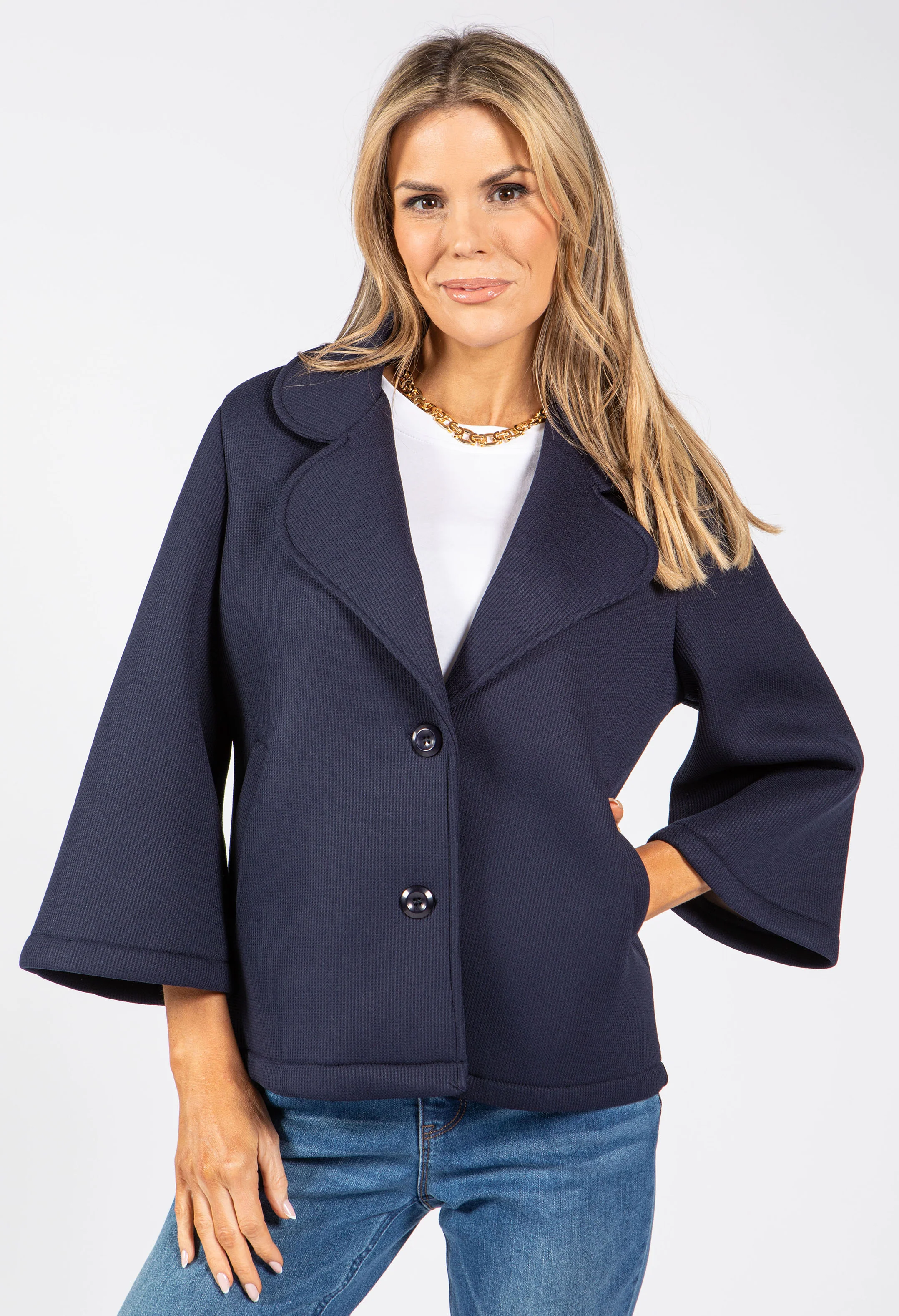 Waffle Texture Jacket - Image 2