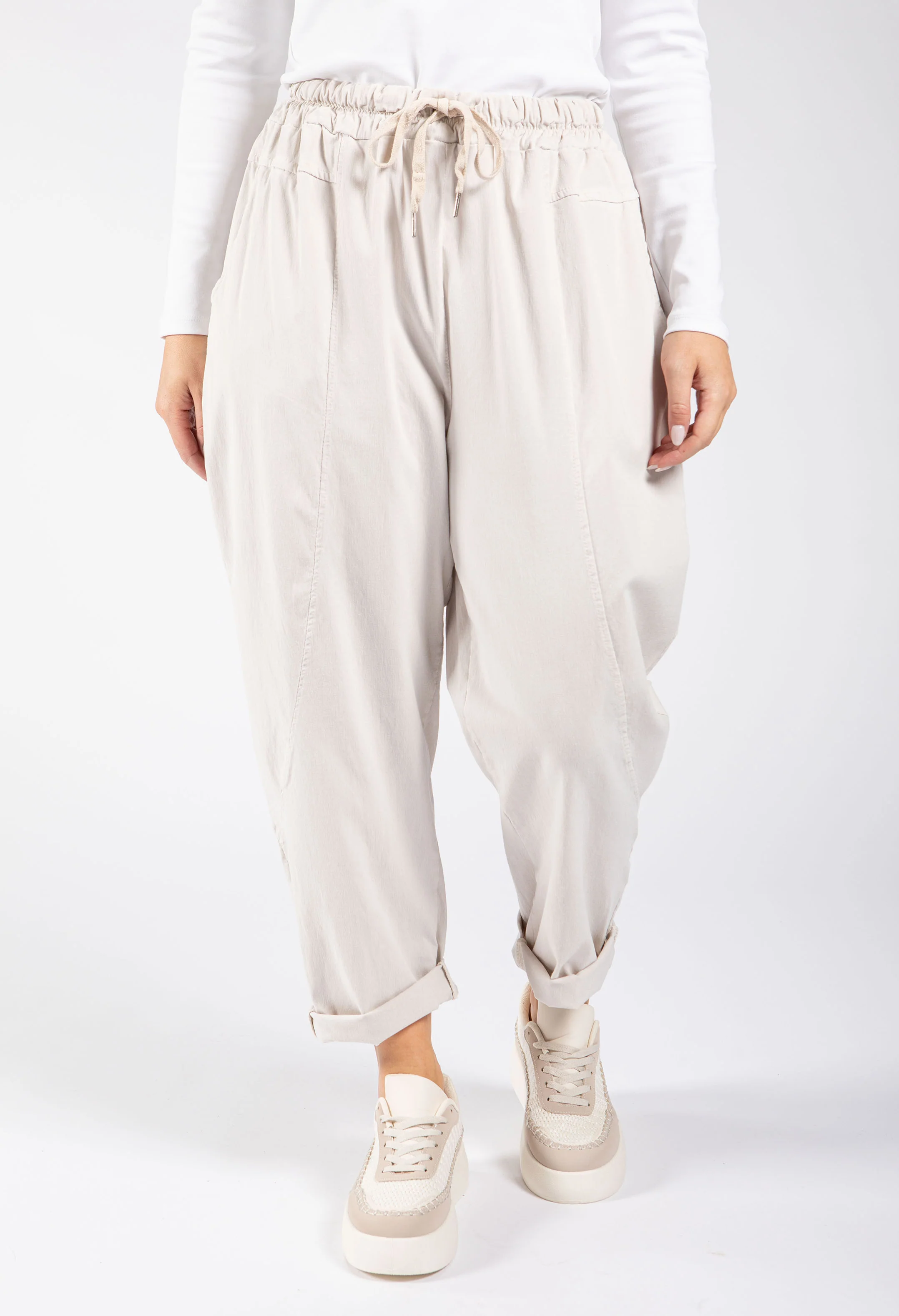 Washed Barrel Jogger