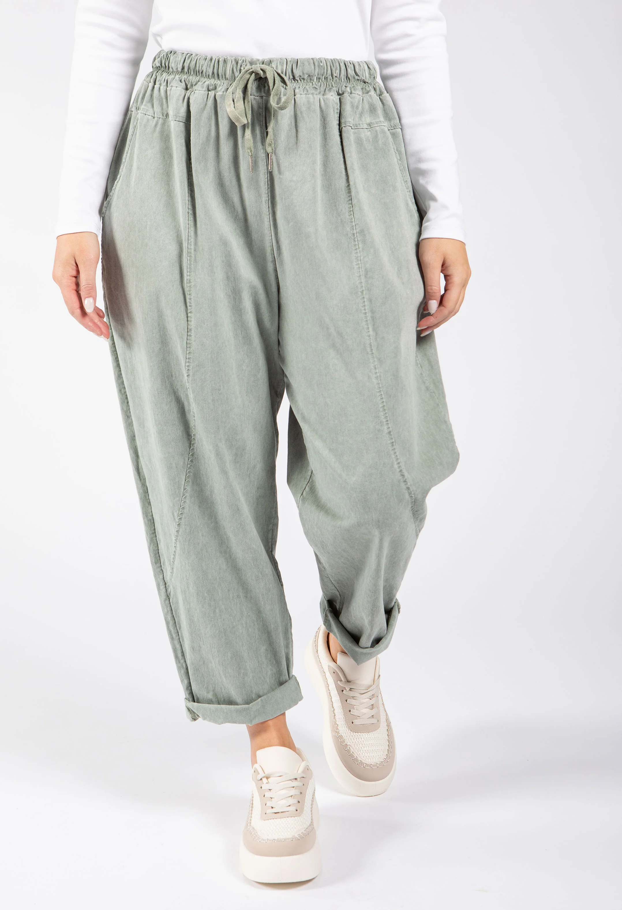 Washed Barrel Jogger - Image 5