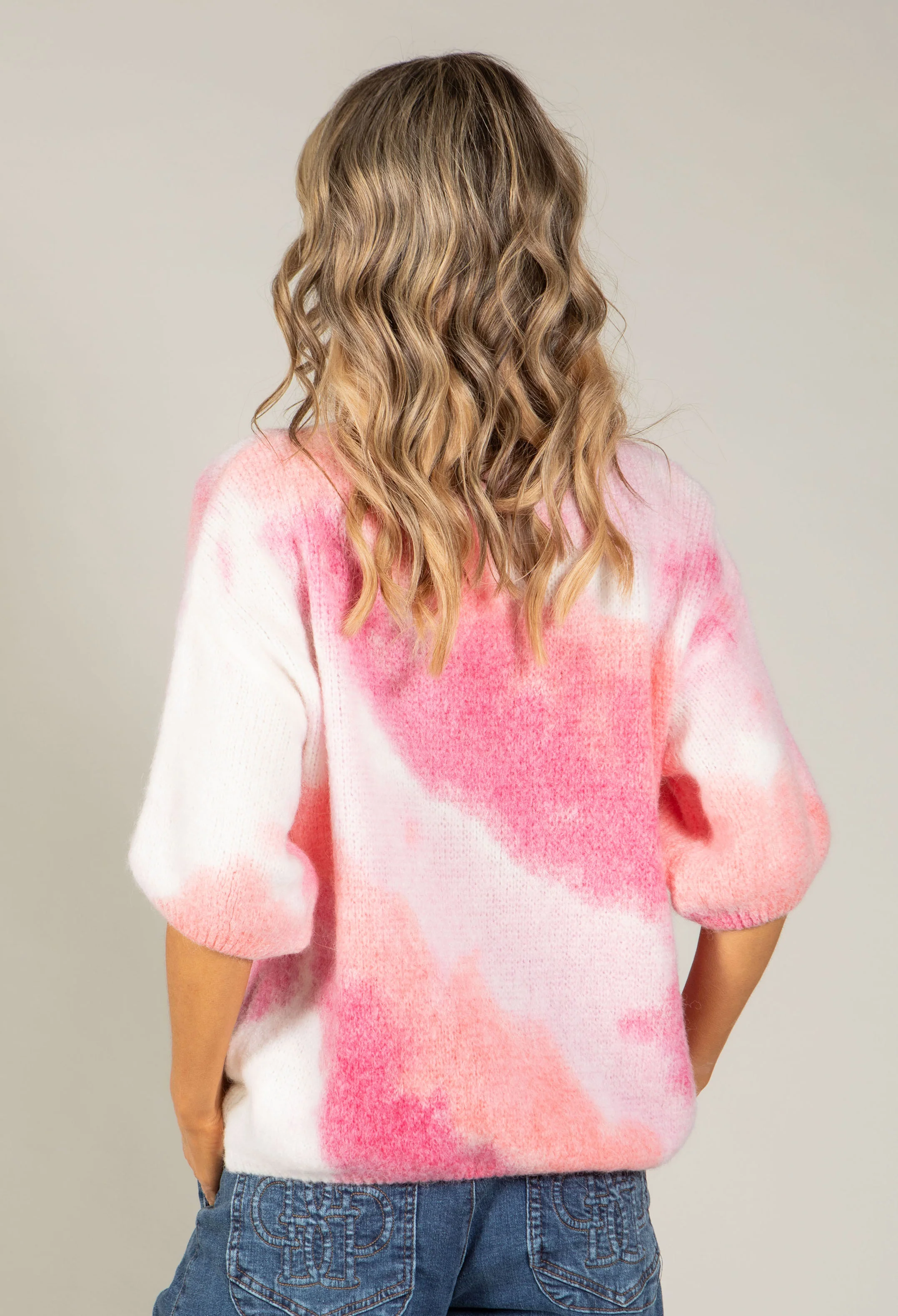 Watercolour Knit Jumper - Image 4