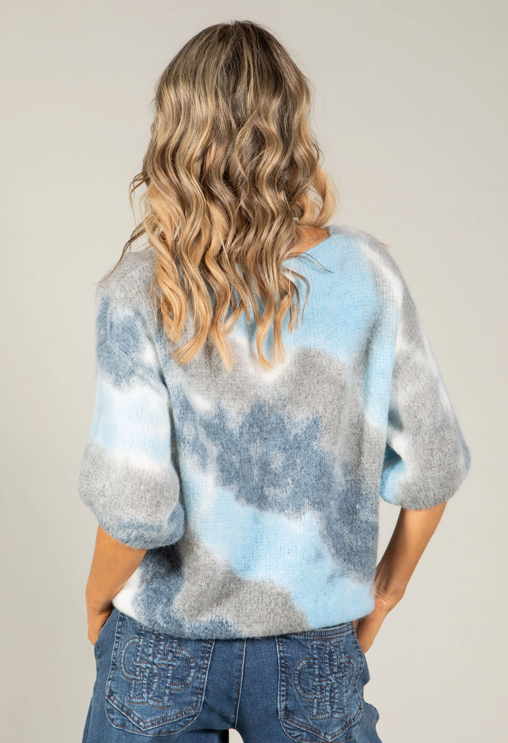 Watercolour Knit Jumper - Image 7