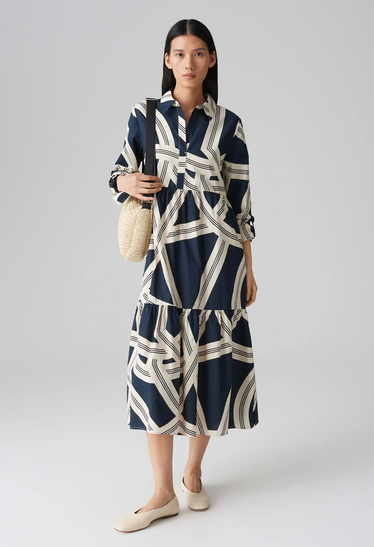 Werano Lane Printed Midi Dress - Image 5