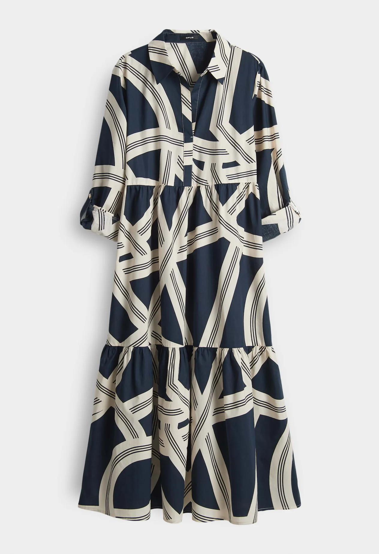 Werano Lane Printed Midi Dress - Image 6