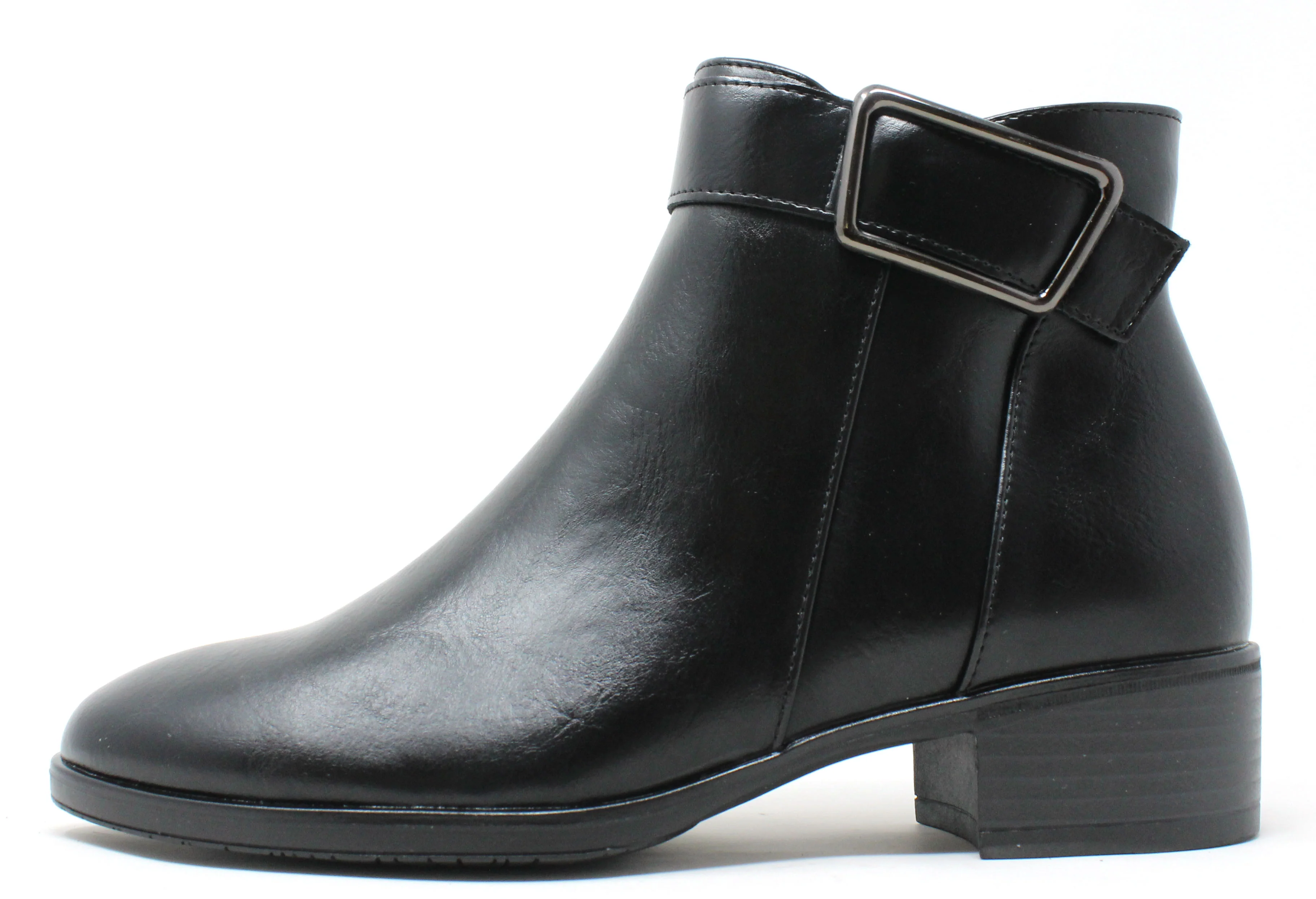 Wide Buckle Ankle Boot - Image 2