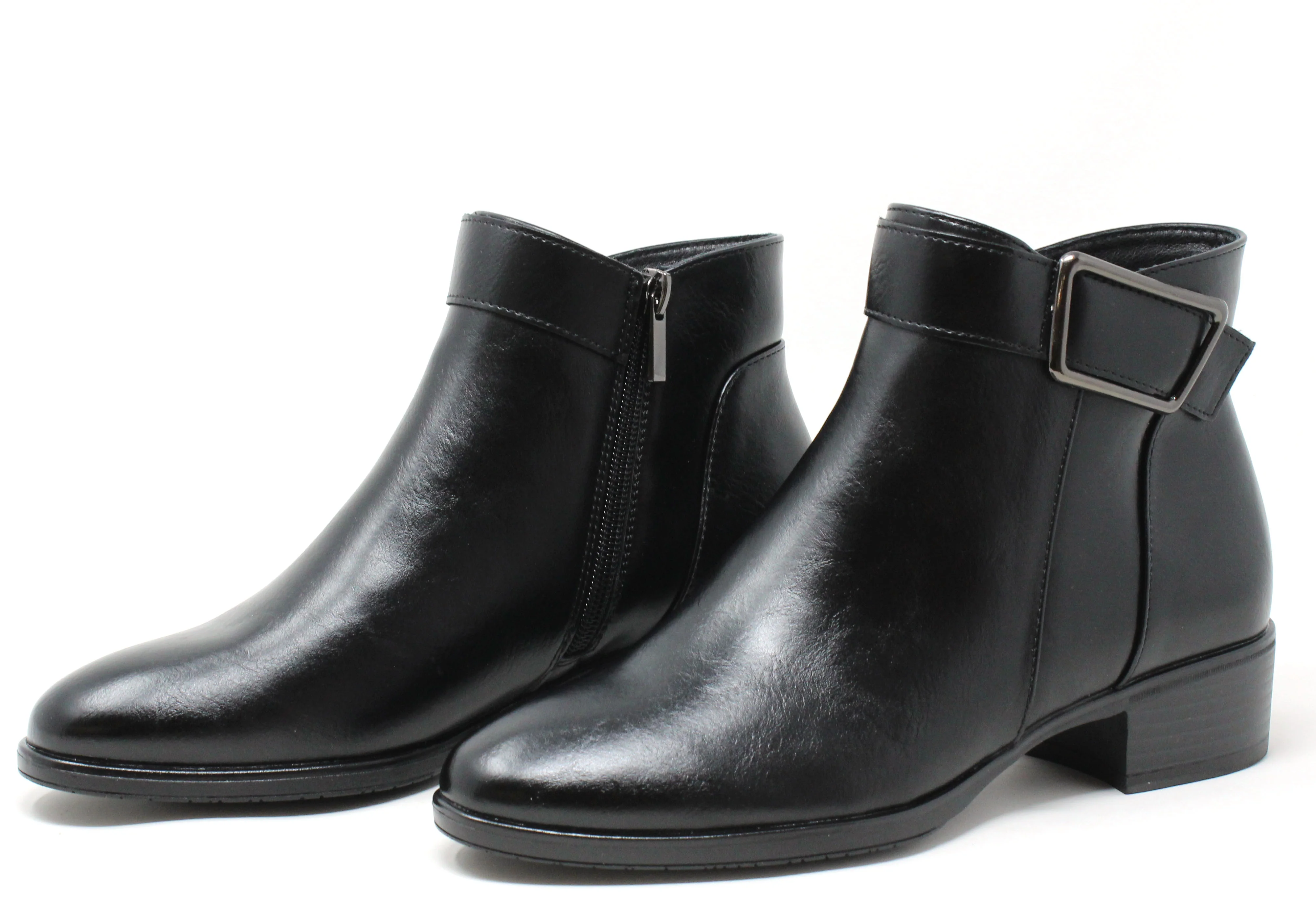Wide Buckle Ankle Boot - Image 3