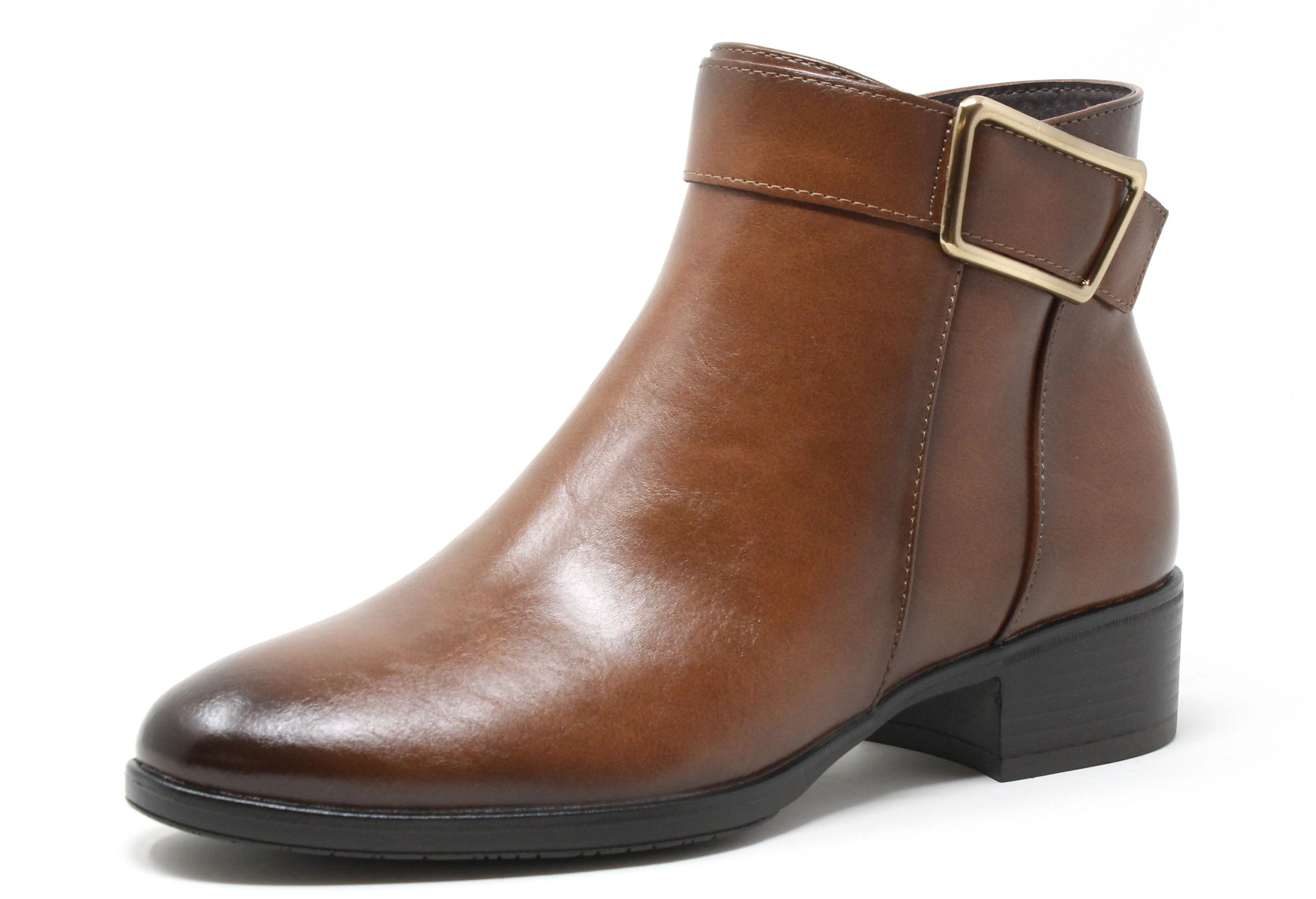 Wide Buckle Ankle Boot - Image 5