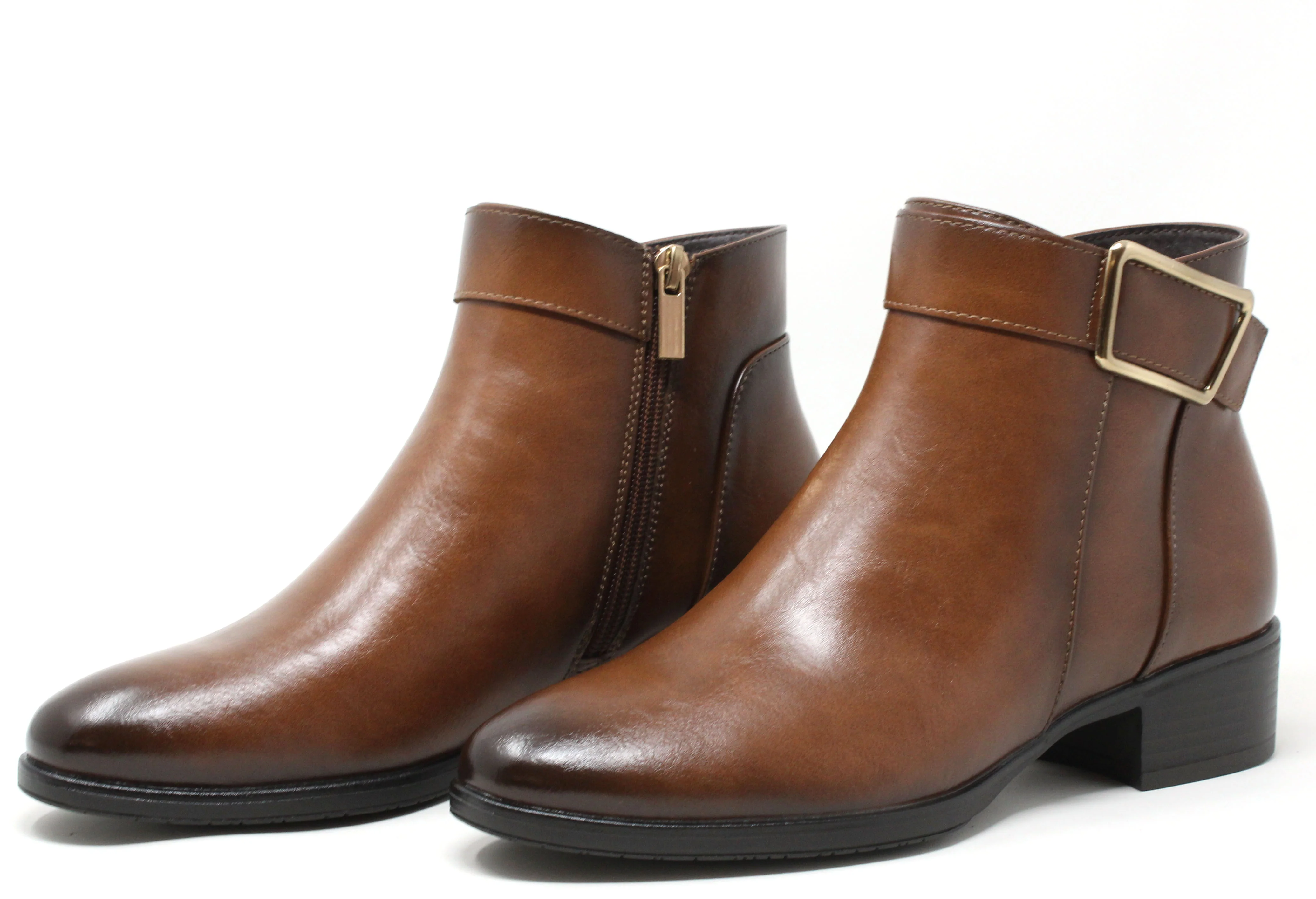Wide Buckle Ankle Boot - Image 7