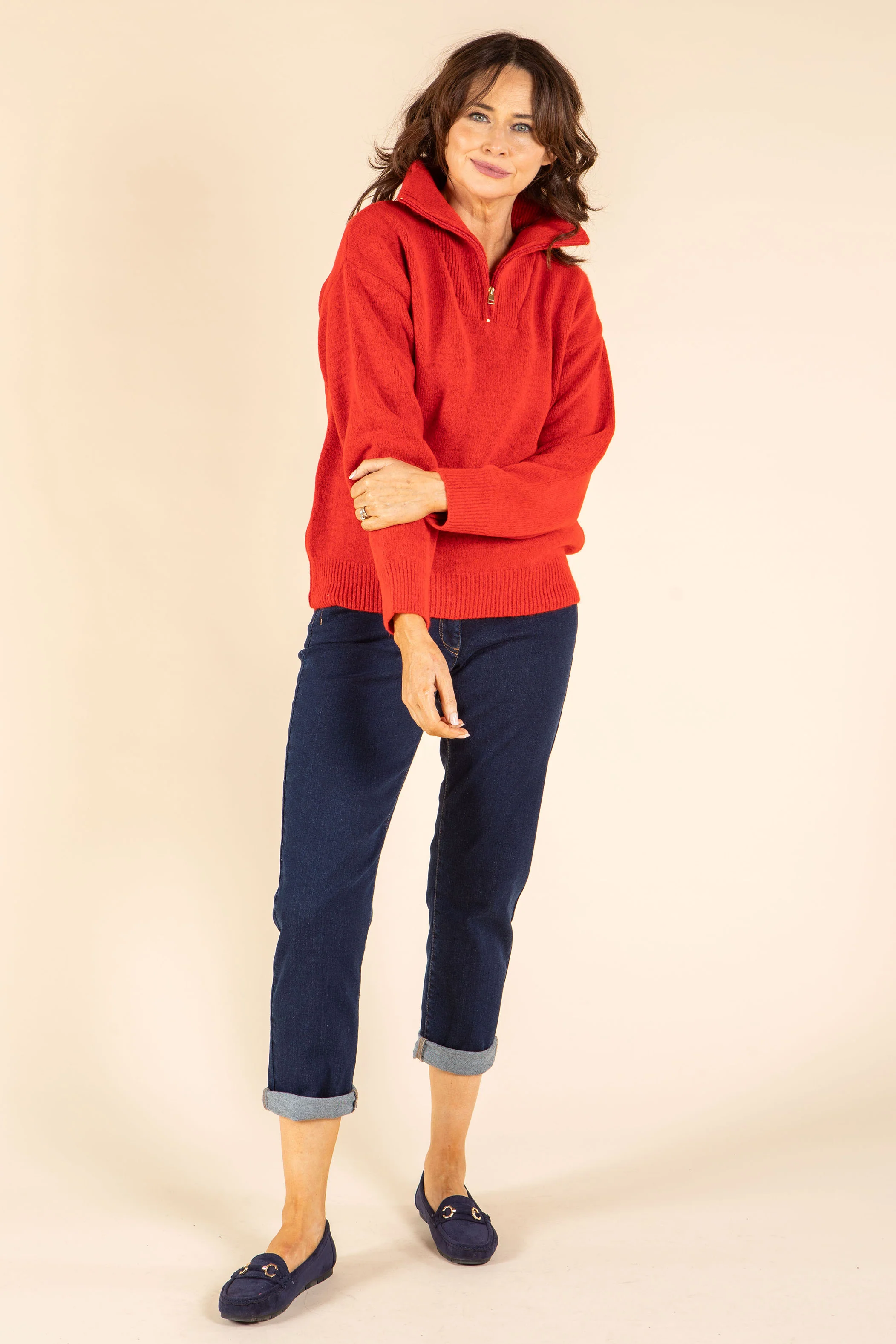 Willow Quarter Zip Knit Pullover - Image 10
