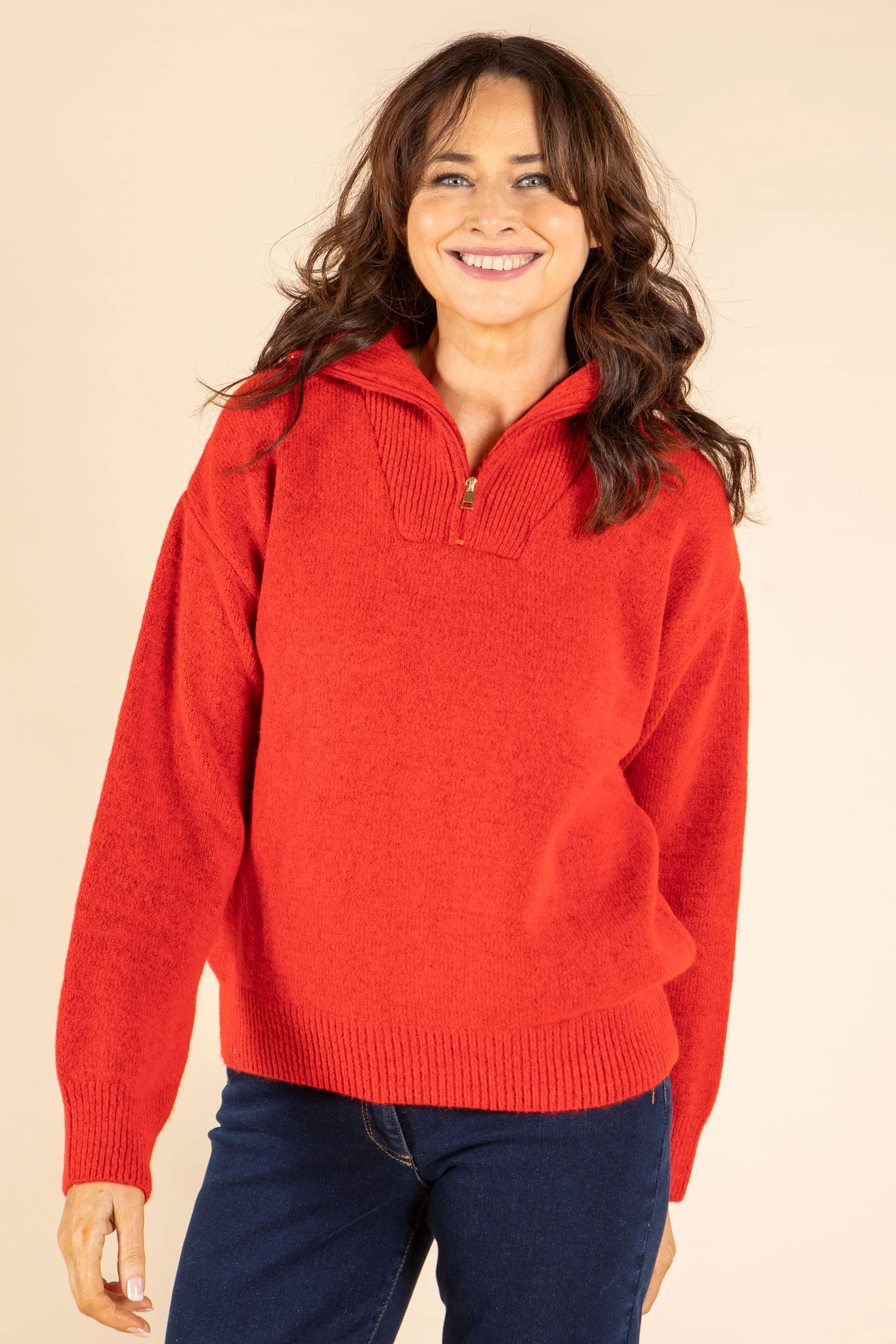 Willow Quarter Zip Knit Pullover - Image 6