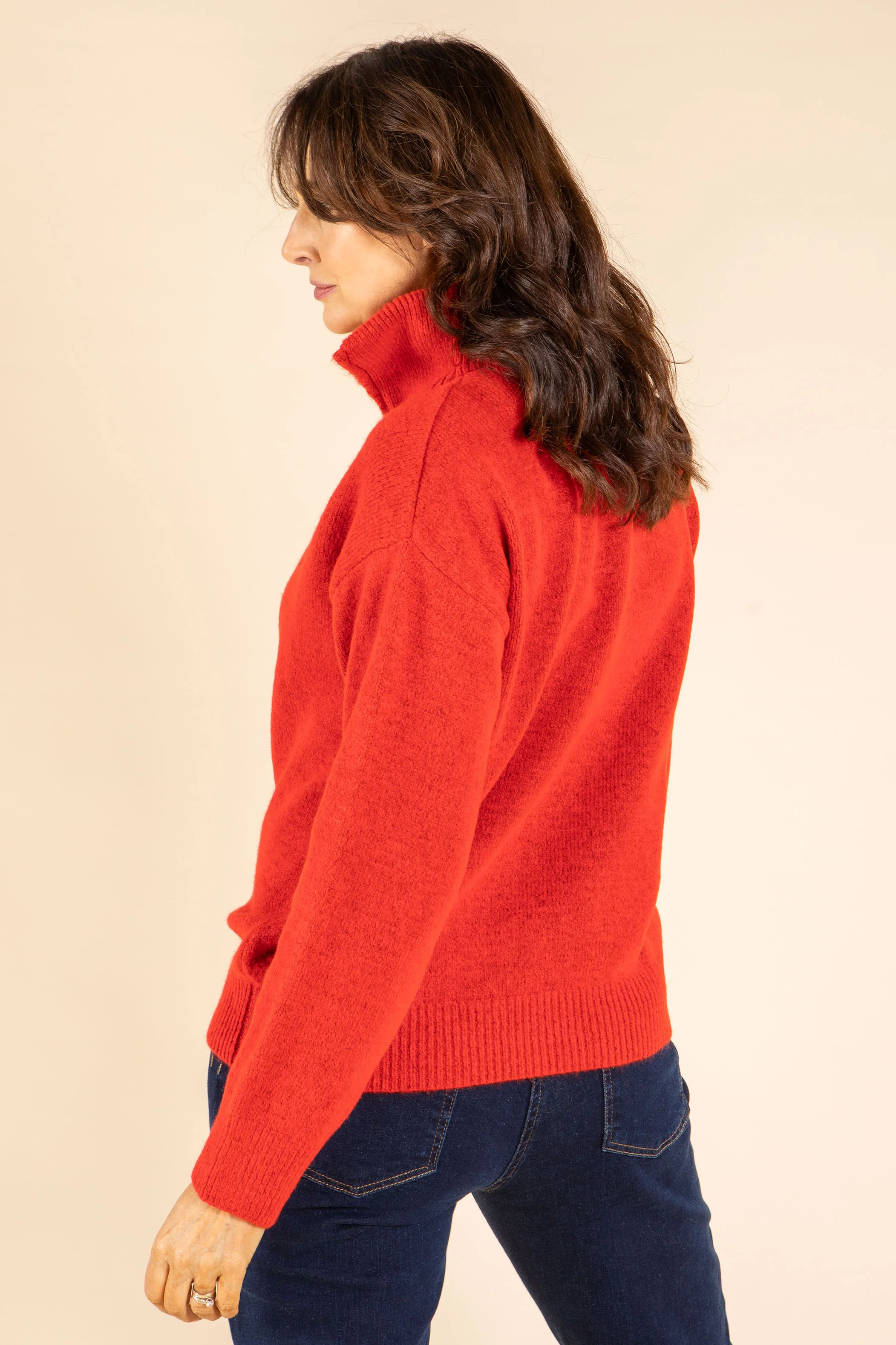 Willow Quarter Zip Knit Pullover - Image 9