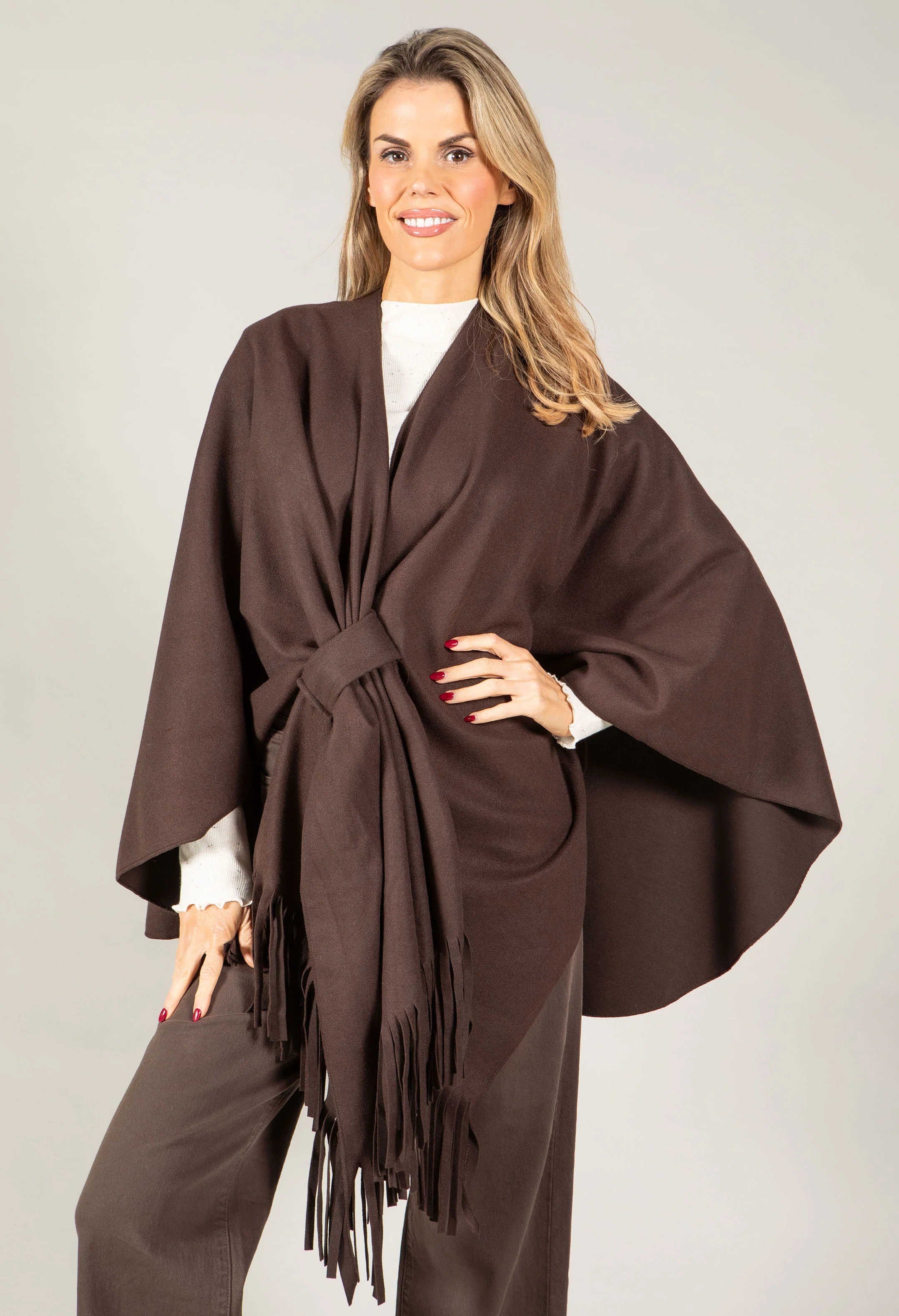 Wrap Cape Jacket - Image 2