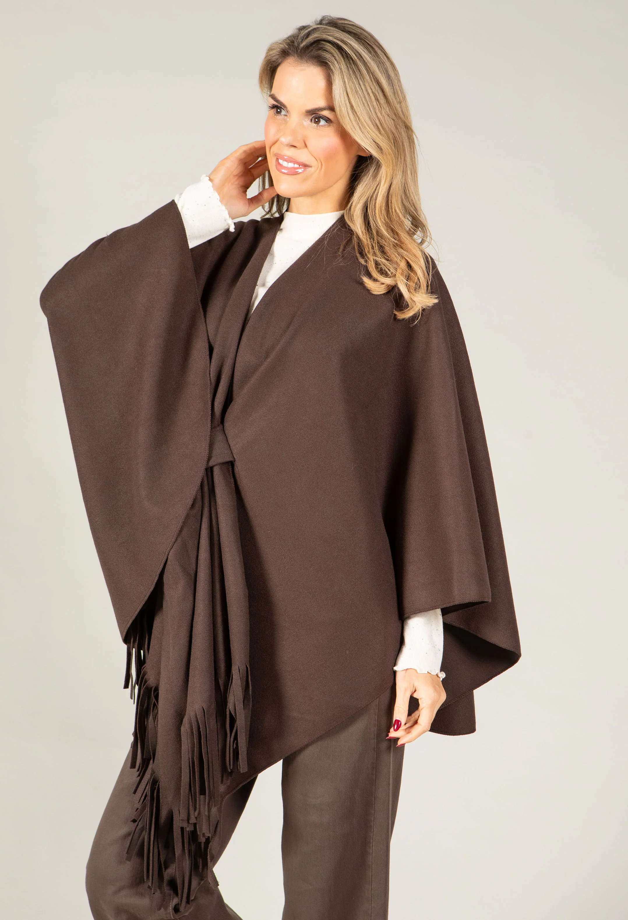 Wrap Cape Jacket - Image 3