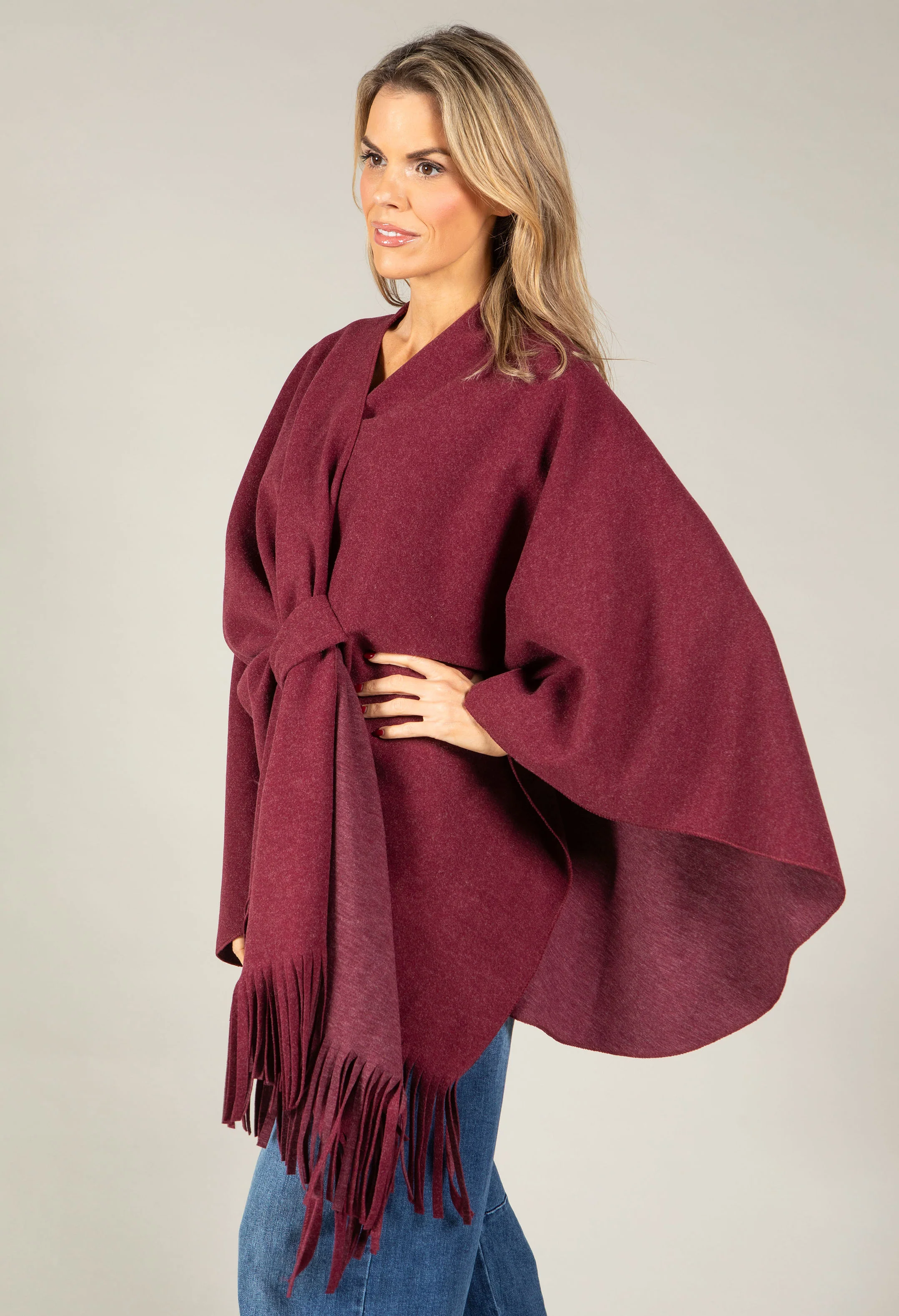 Wrap Cape Jacket - Image 6