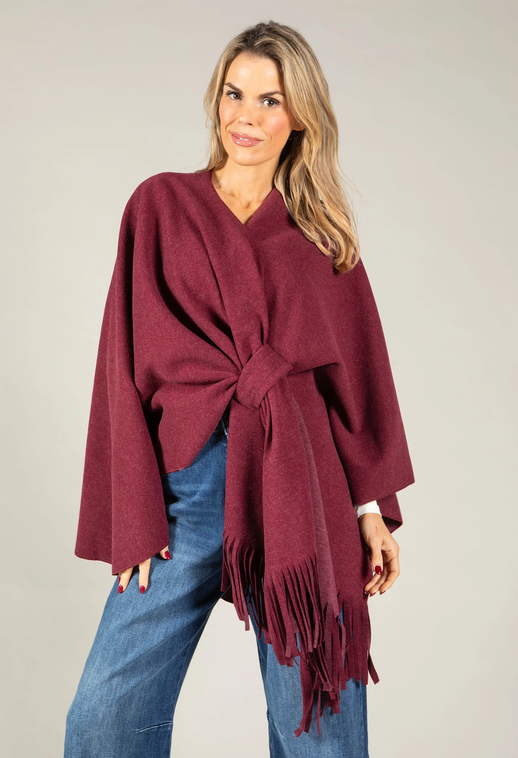 Wrap Cape Jacket - Image 8