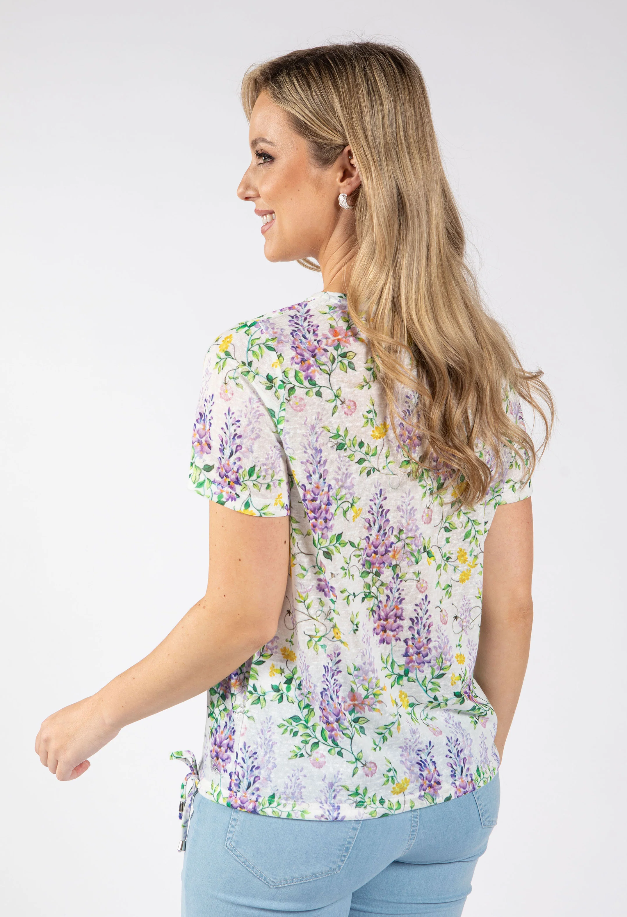 Yasmin Floral Top - Image 4