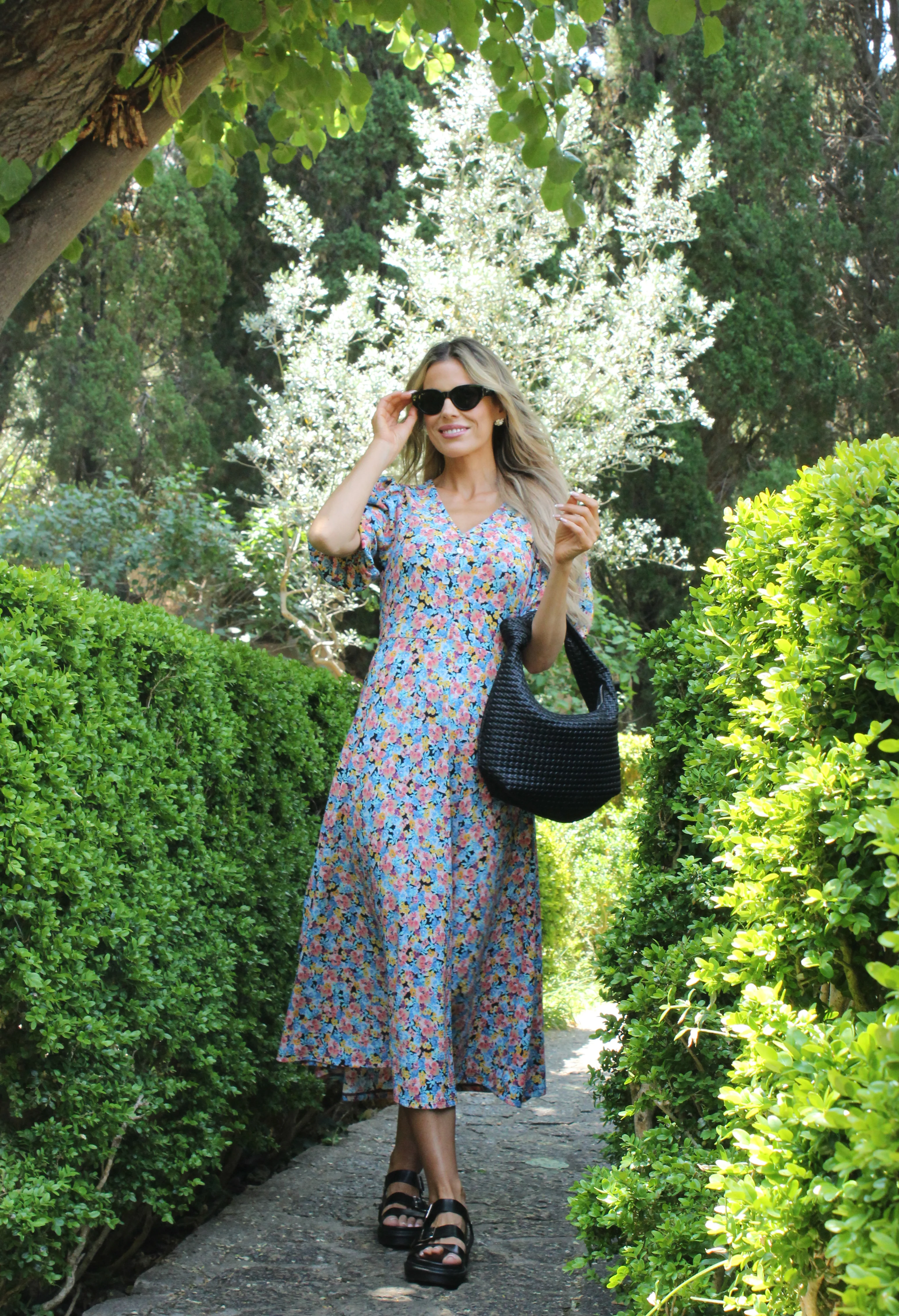 Miami Floral Print Dress - Image 2