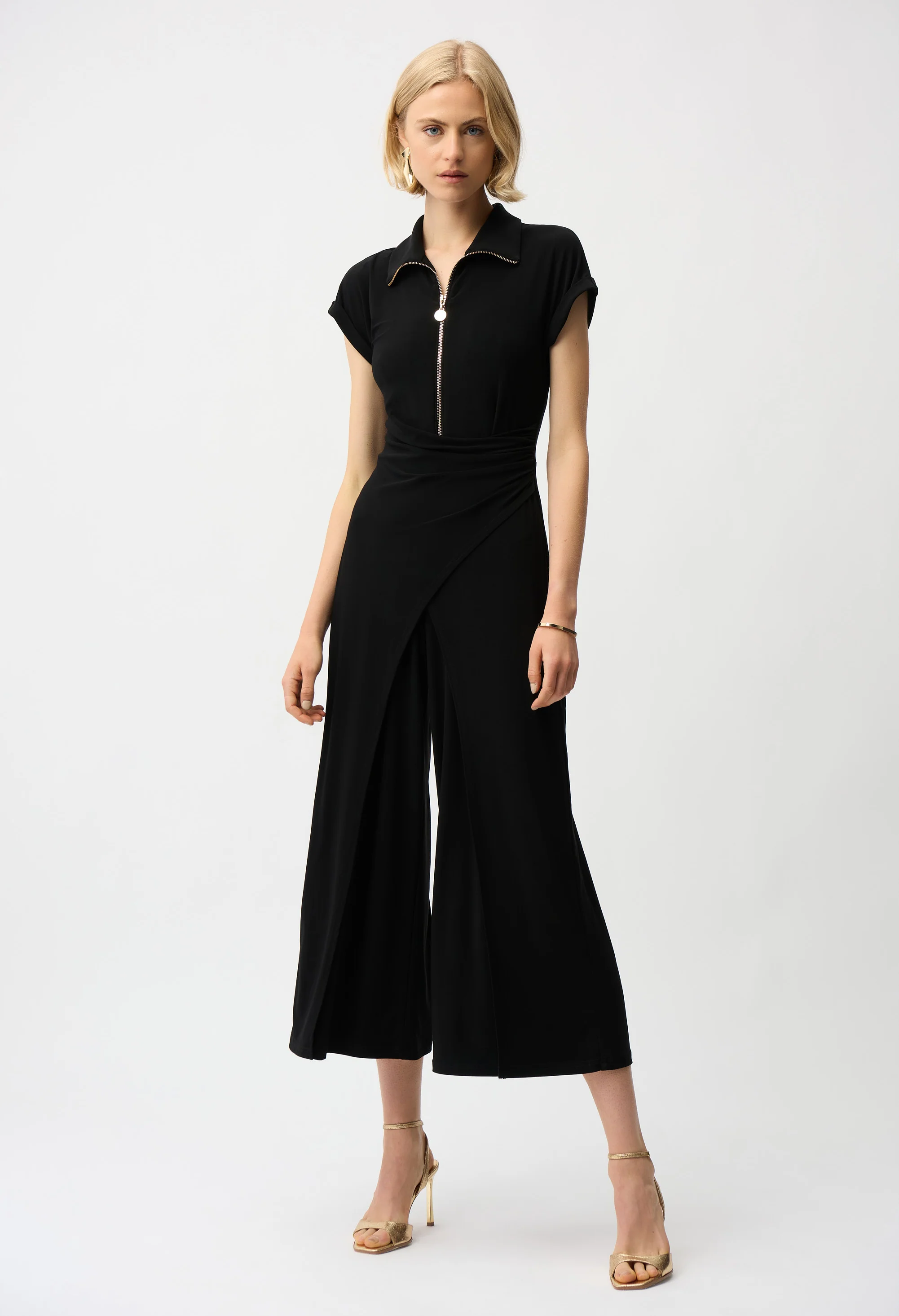 Zip-Up Jumpsuit