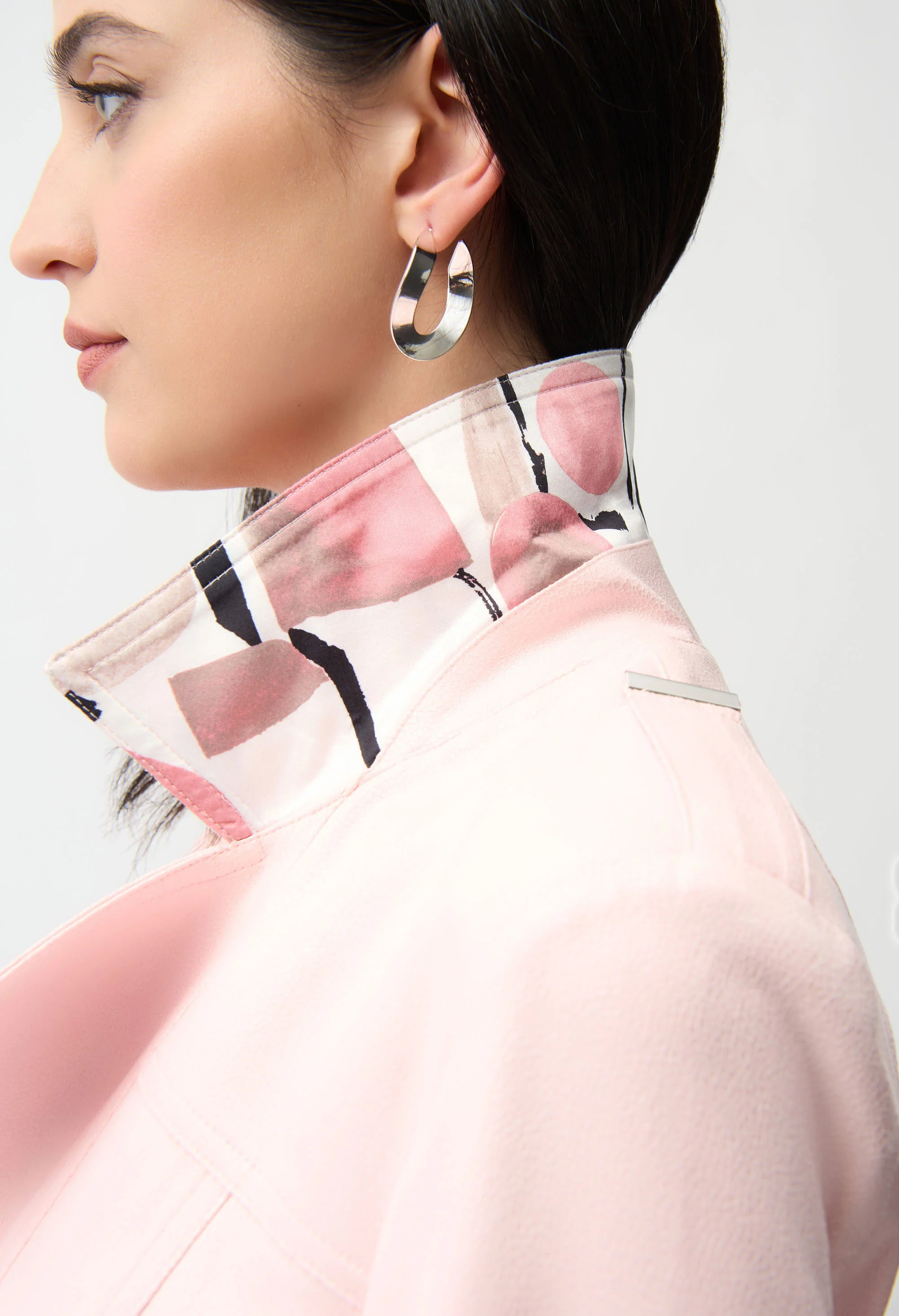 Zipper Closure Casual Jacket - Image 8