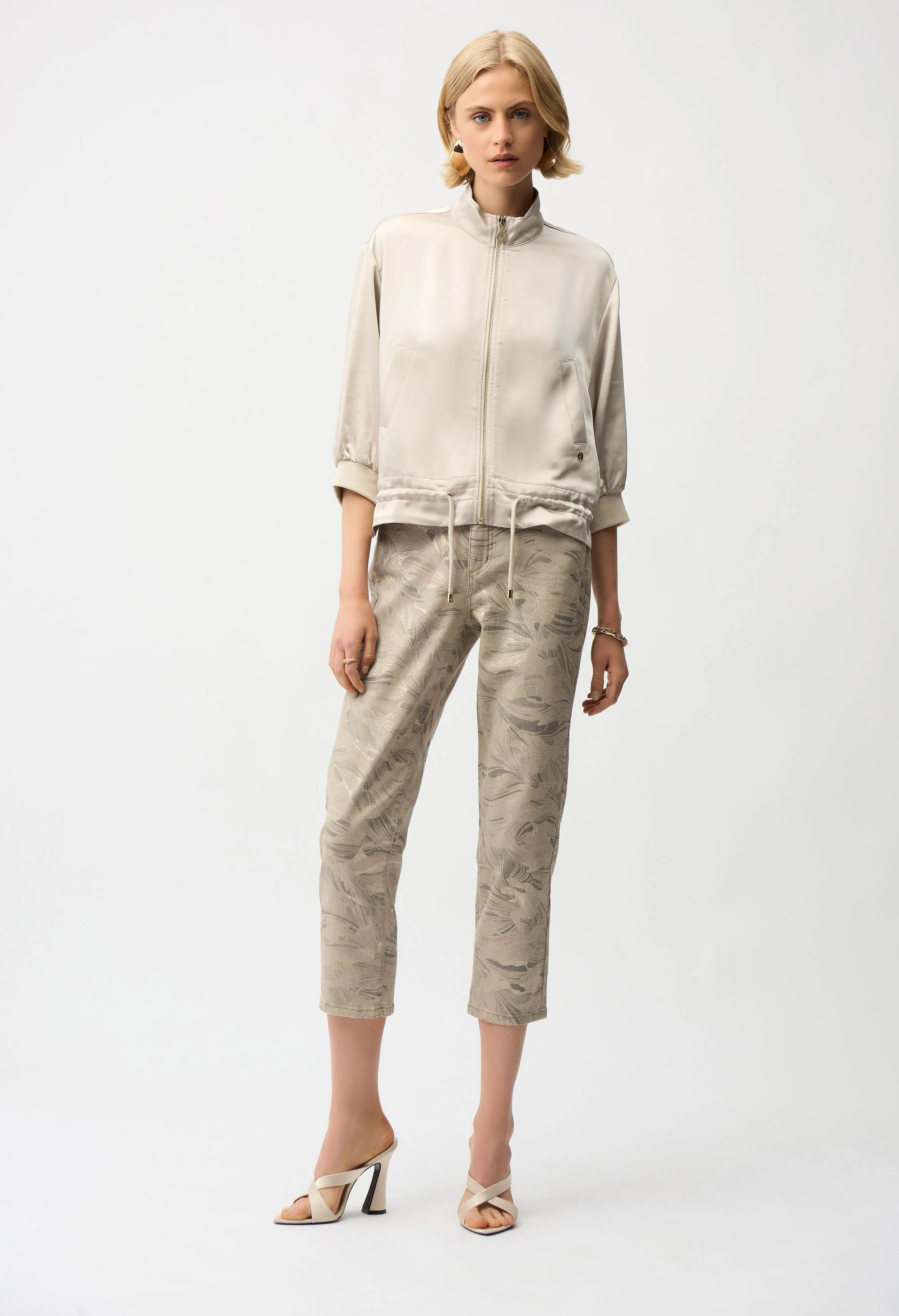Zipper Relaxed Fit Jacket - Image 3